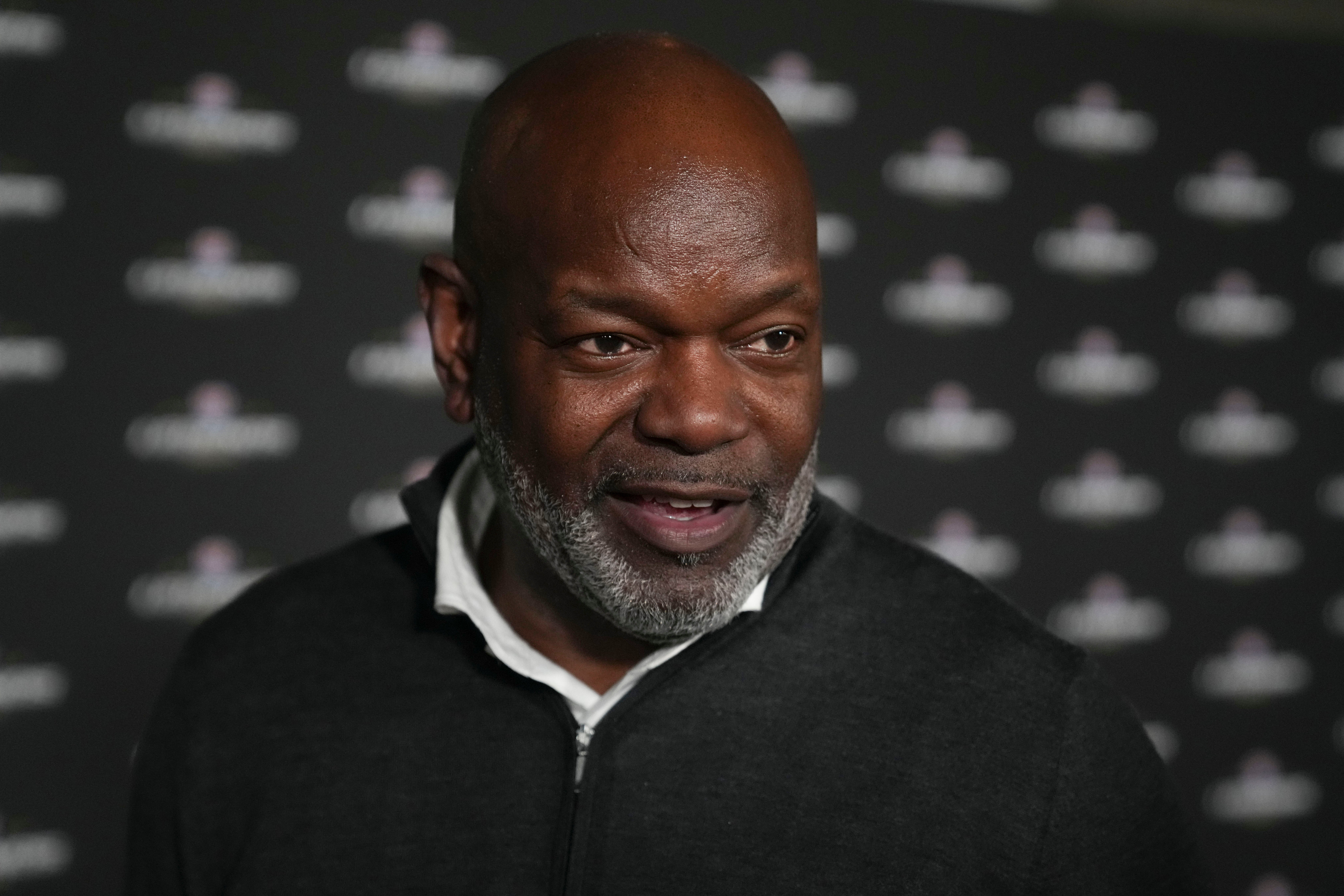 Feb 11, 2022; Los Angeles, CA, USA; NFL former player Emmitt Smith during the NFL Alumni Legends Party Presented by USA TODAY NETWORK Ventures at Avalon Hollywood. Mandatory Credit: Kirby Lee-USA TODAY Sports