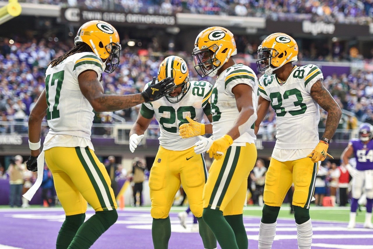 Rich results on Google's SERP when searching for 'Packers'