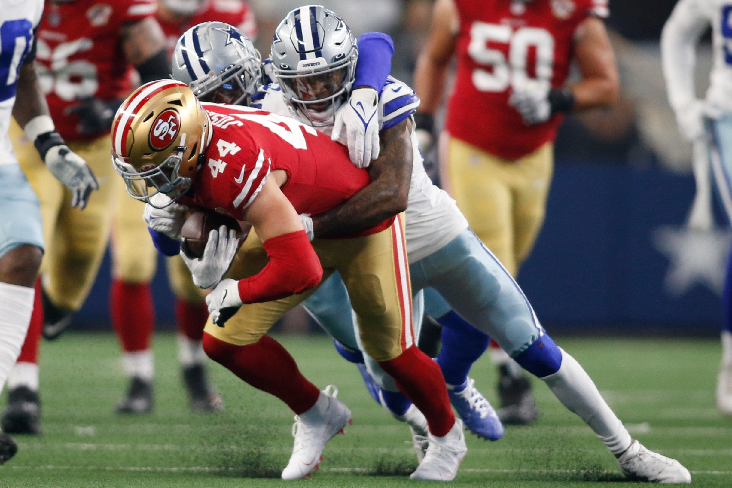 The Cowboys are reportedly working on a new deal for one of their free agents in Jayron Kearse. Photo credit: Tim Heitman-USA TODAY Sports