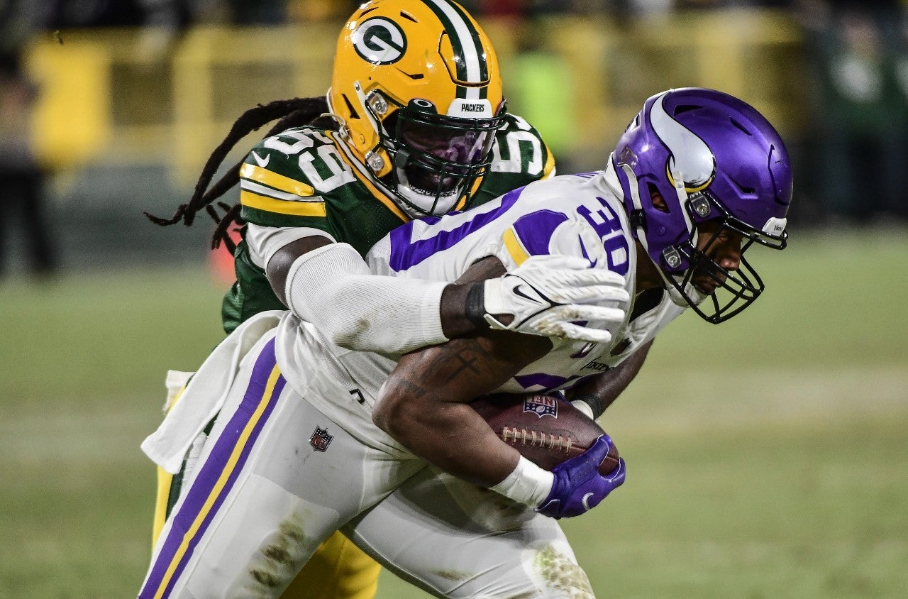 Rich results on Google's SERP when searching for 'Packers Campbell'