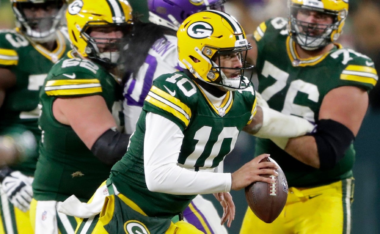 Should the Packers trade Jordan Love after extending Aaron Rodgers? Photo credit: William Glasheen / USA TODAY NETWORK