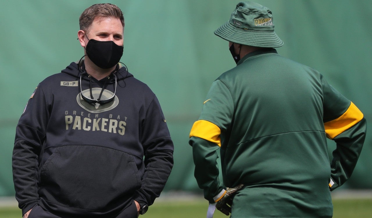 Rich results on Google's SERP when searching for 'packers mock draft'