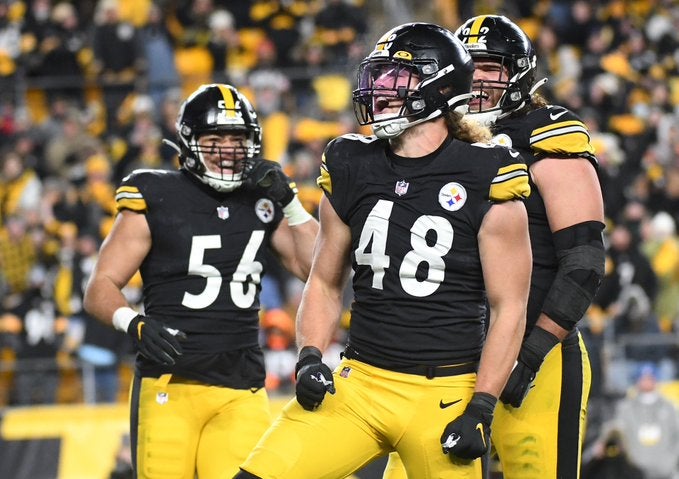 Tennessee Titans linebacker LB waivers Harold Landry IR injured reserve Derrek Tuszka Pittsburgh Steelers Denver Broncos special teams defense