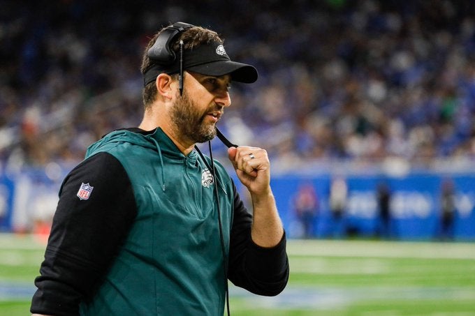 injury report Thursday injuries Philadelphia Eagles Nick Sirianni rush offense rush defense NFL football Washington Commanders Week 3