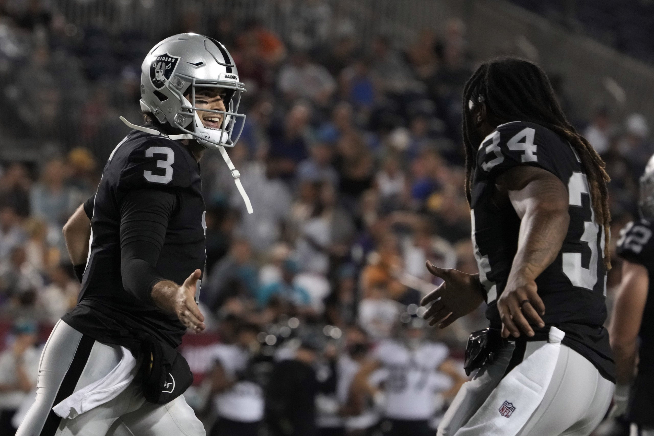 Raiders, White, Bolden