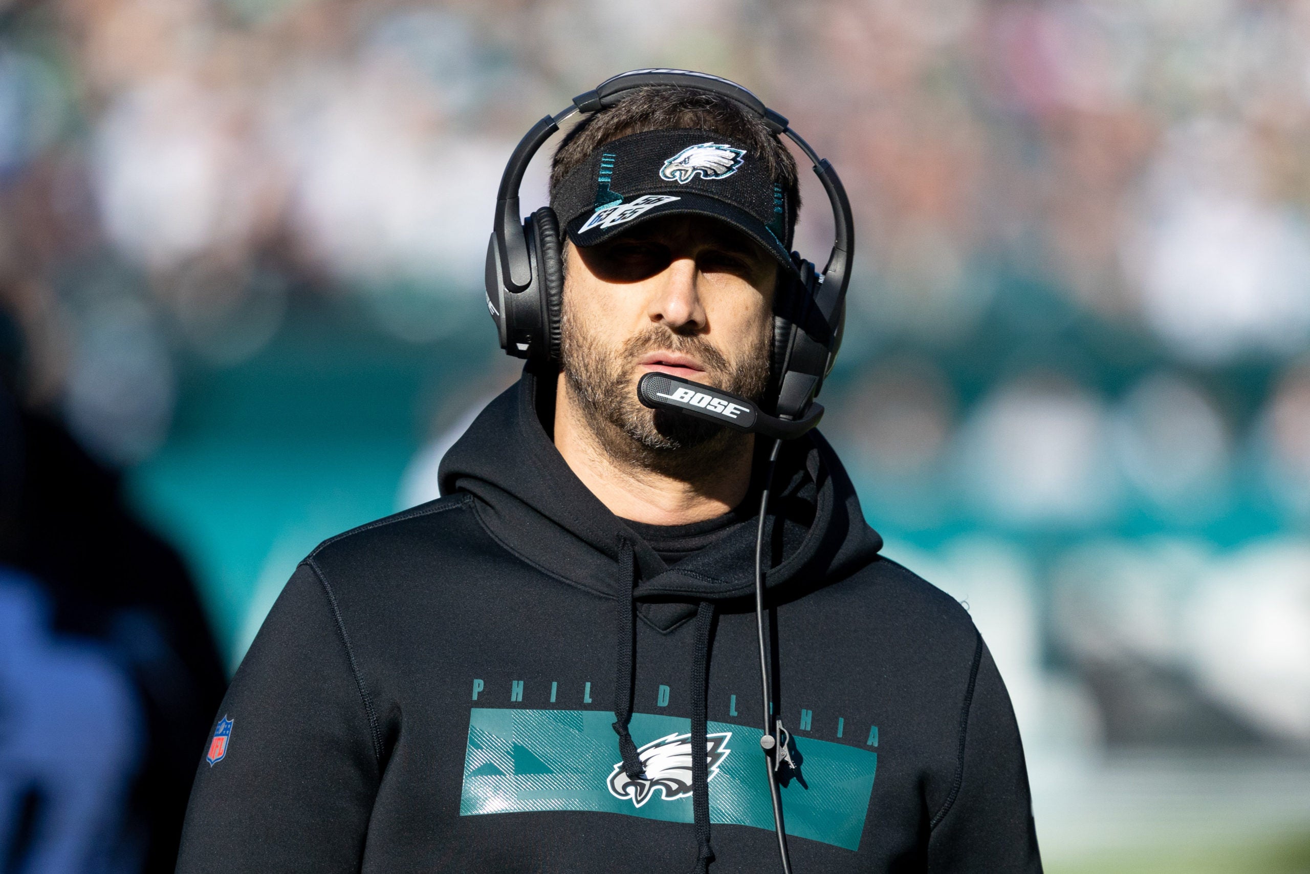 Dean, mind, eagles trade titans Amadi defense trade second round pick WR CB jets dirty hit hurts 49ers saleh Eagles, Sirianni, rookie PFF draft steal LB