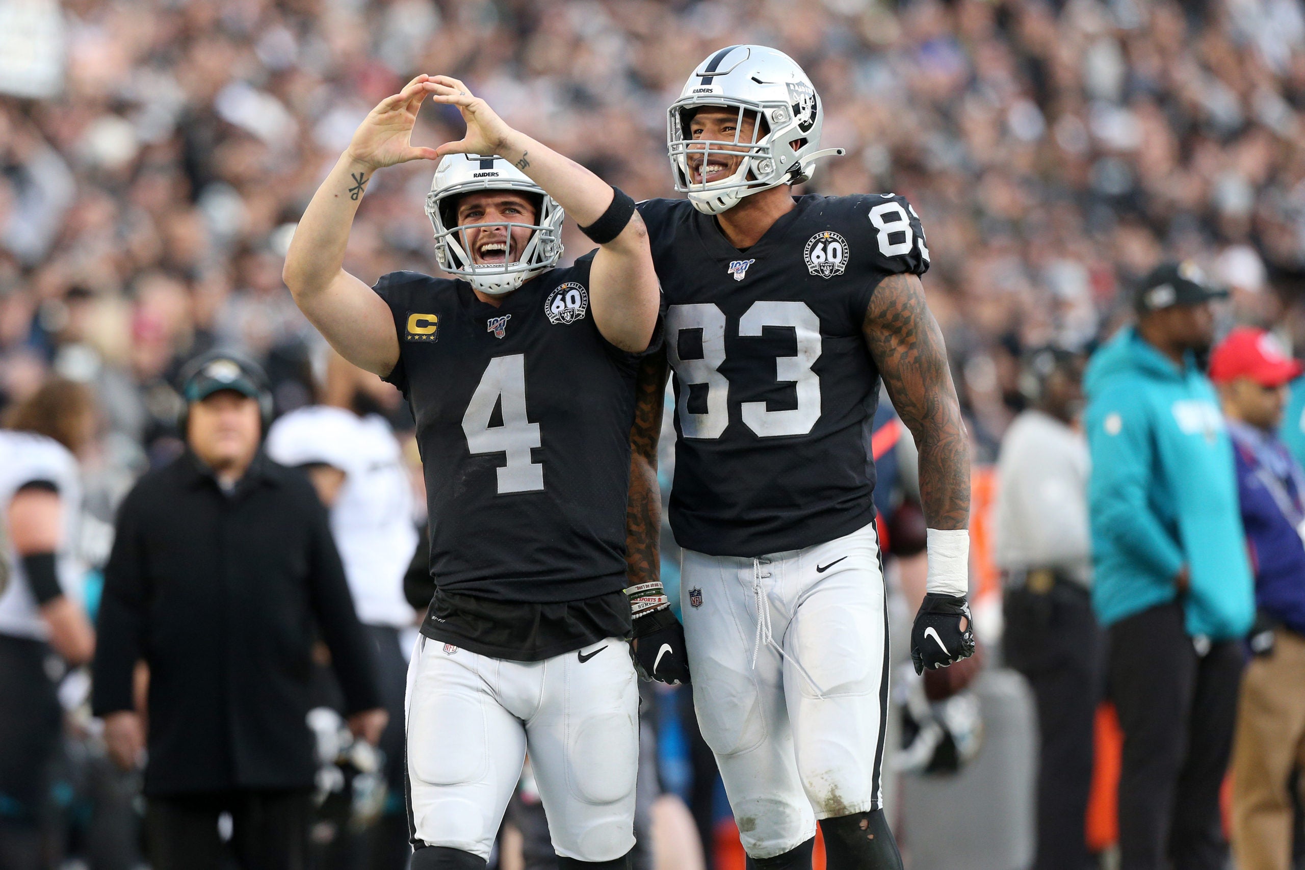 Carr Waller staff raiders gruden offense