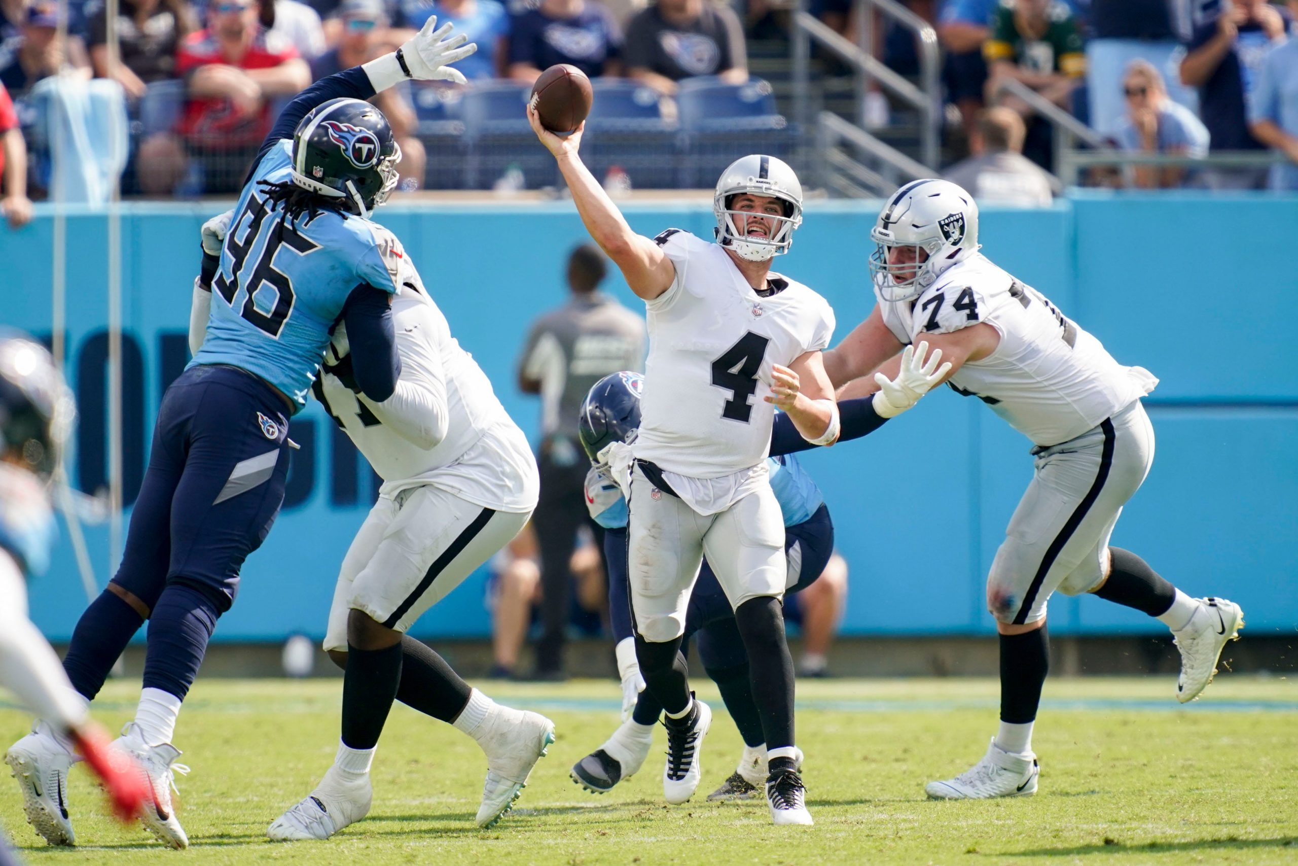 Raiders, Hollins, Carr