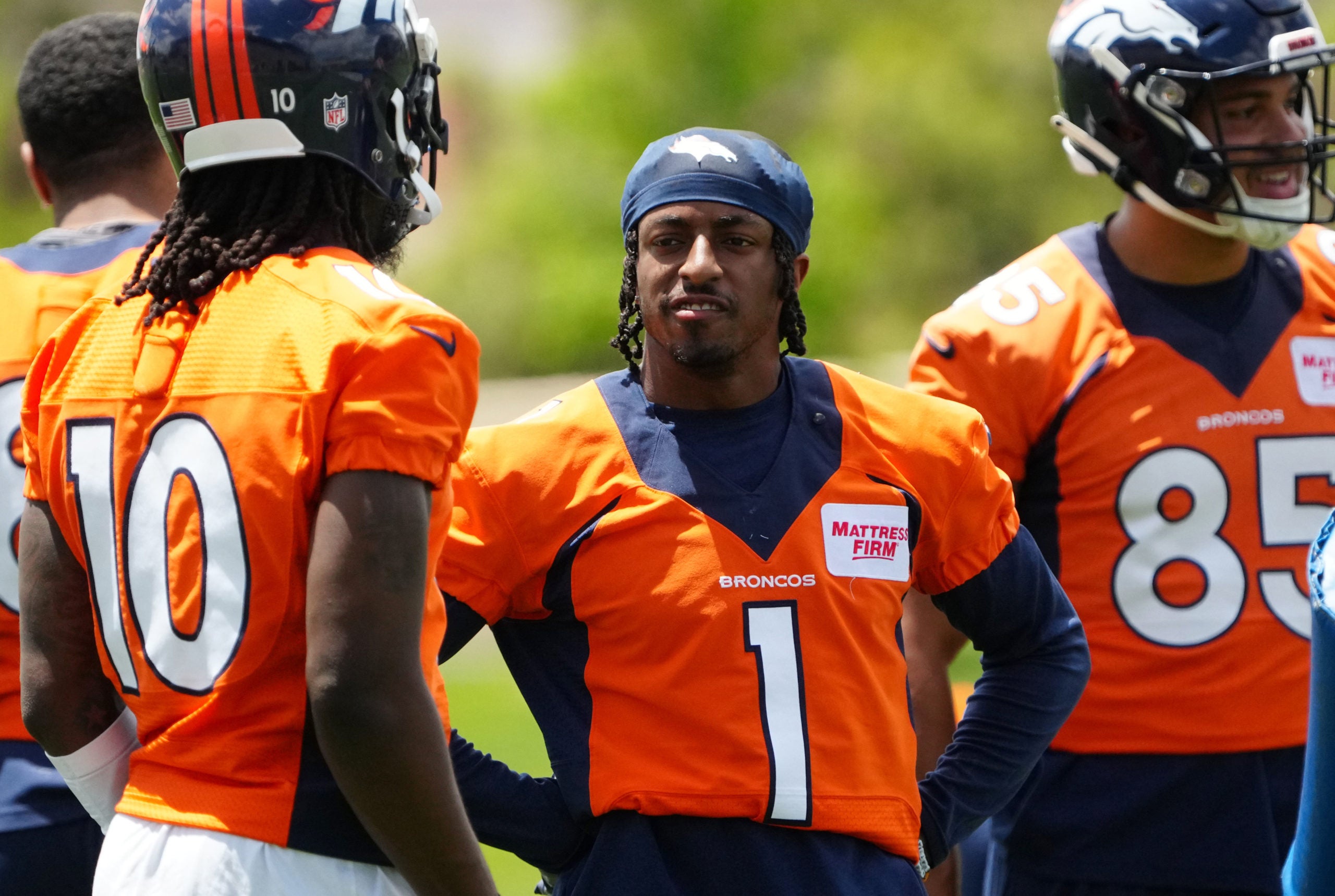 Hamler injury return Broncos