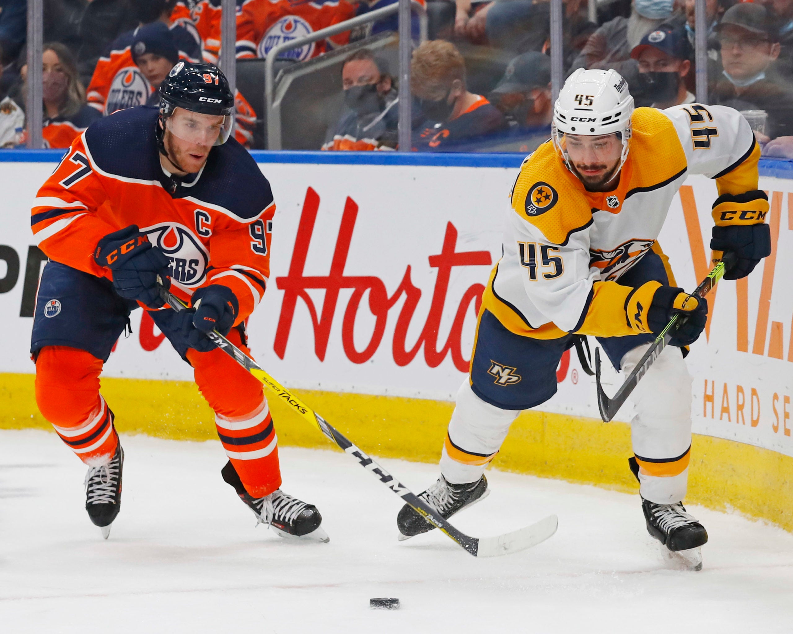 Predators defender Alex Carrier will miss the next 4-6 weeks with an injury.