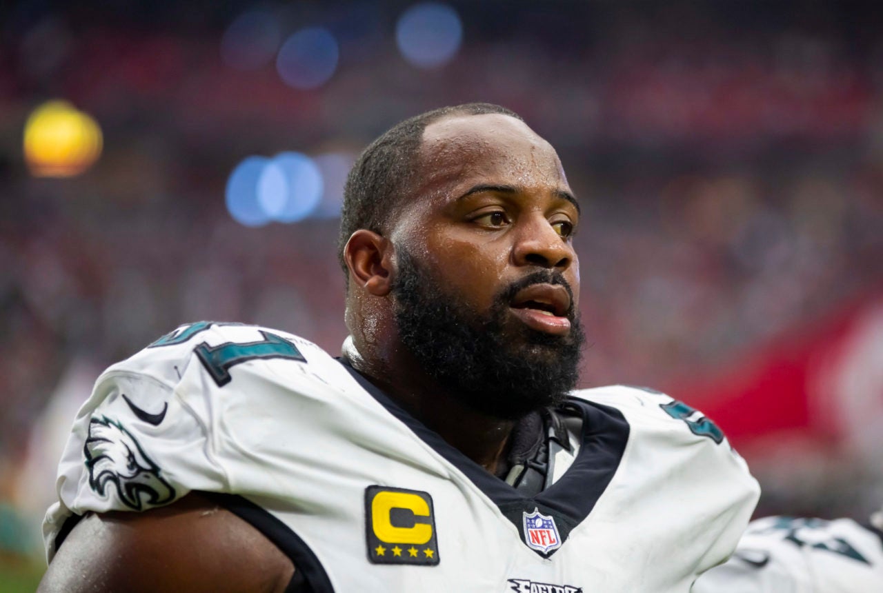 Philadelphia Eagles Fletcher Cox Super Bowl champs 2017 2022 NFL football stats news