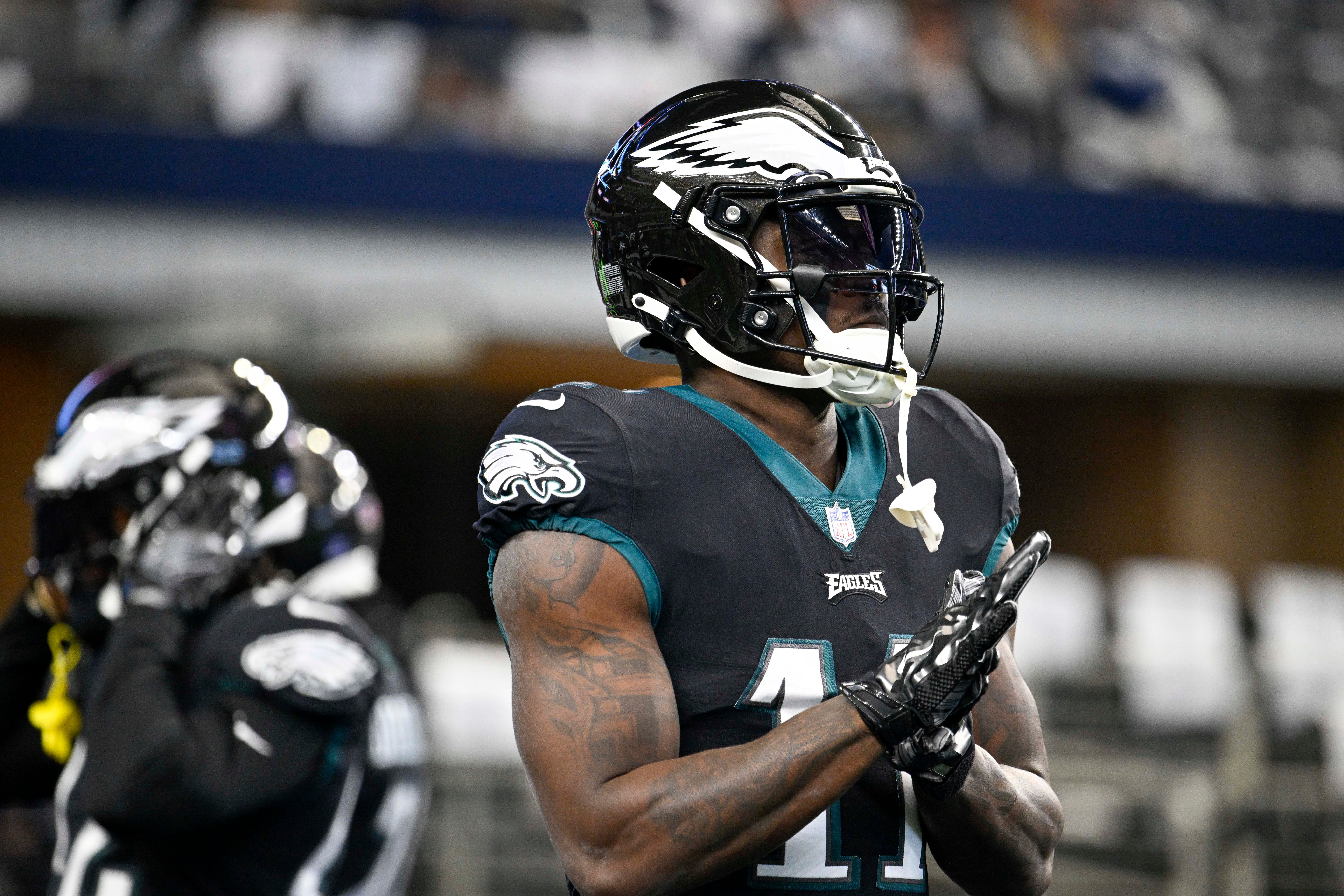 Eagles, Brown, Hurts, Giants