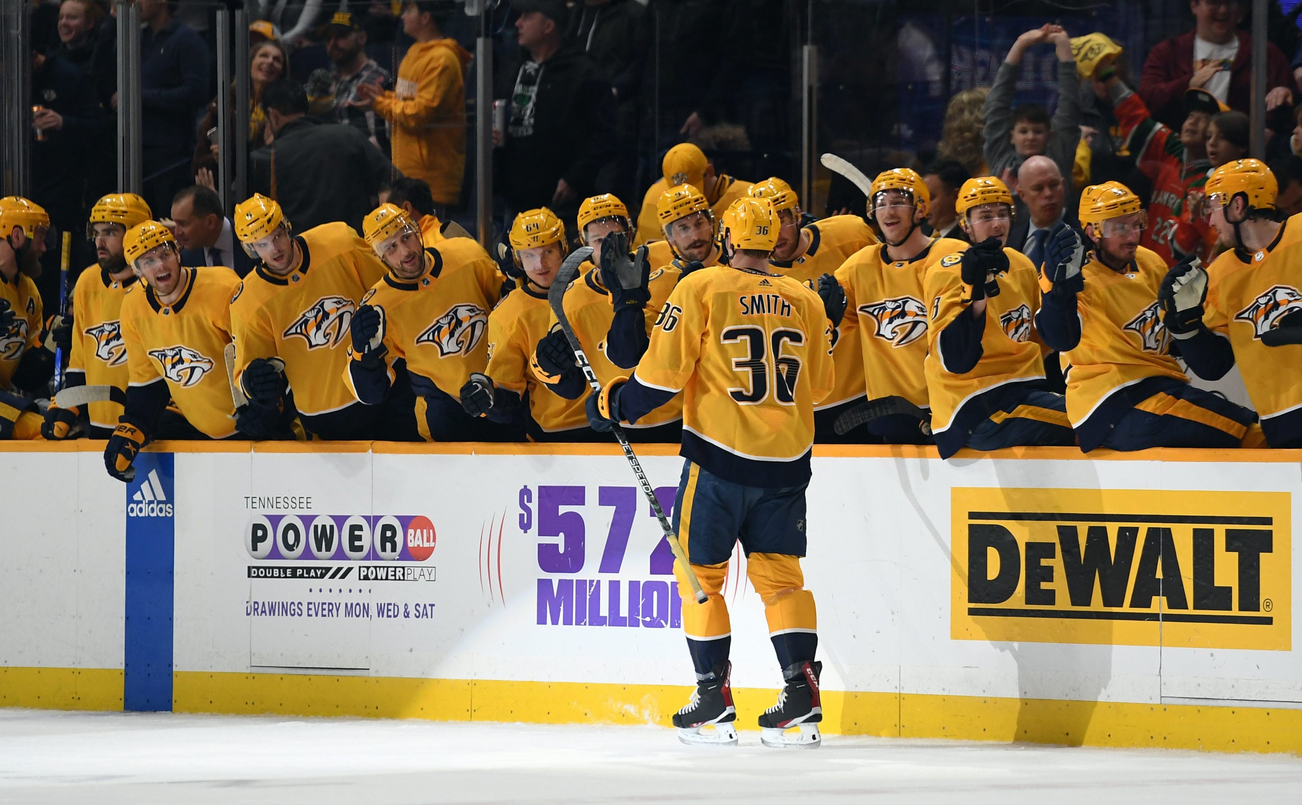 Cole Smith will remain with the Nashville Predators next season after signing a contract today.