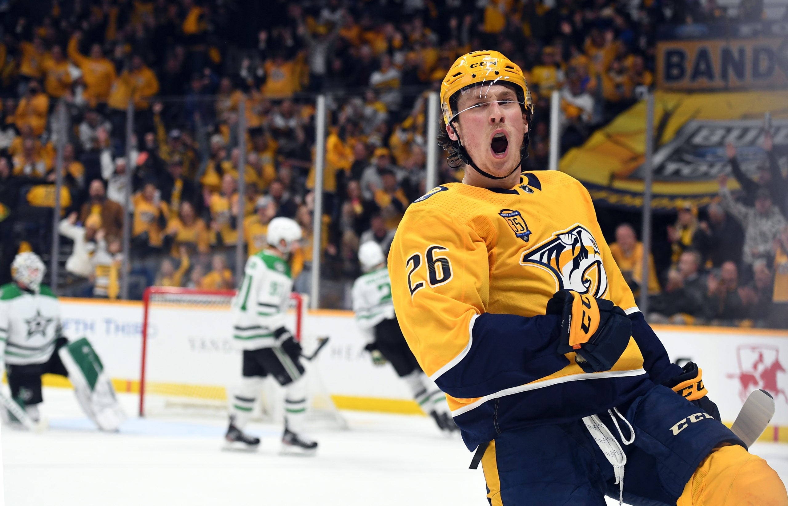 Philip Tomasino has been recalled by the Nashville Predators