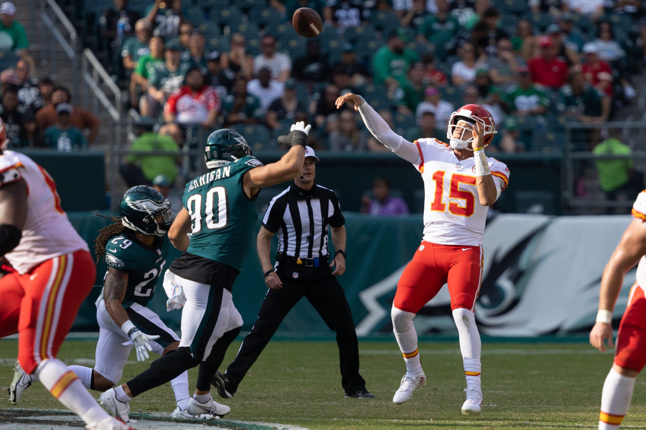 Chiefs, Eagles, Mahomes