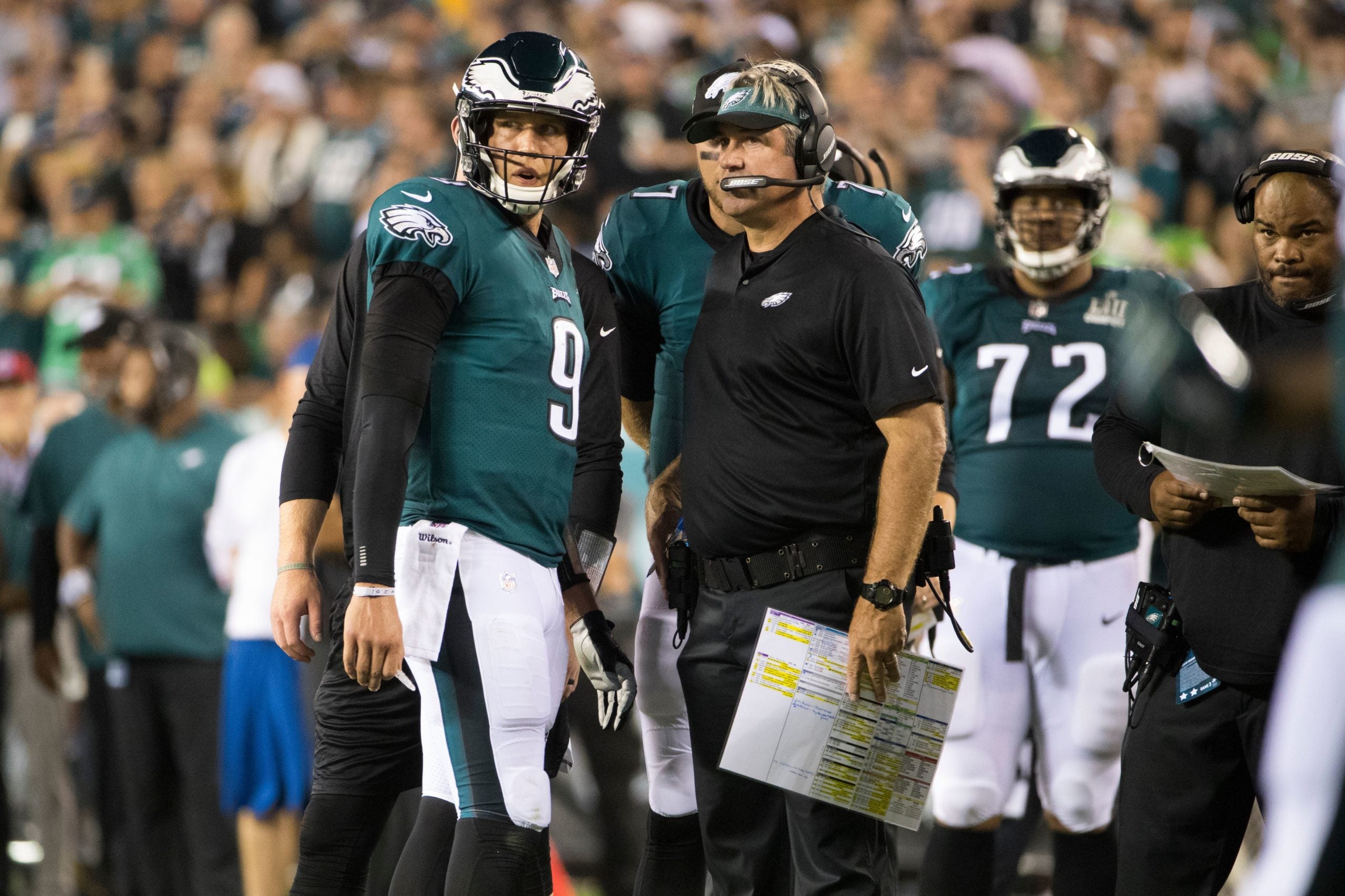 Philadelphia Eagles Nick Foles retire Super Bowl NFL football stats MVP Philly Special news