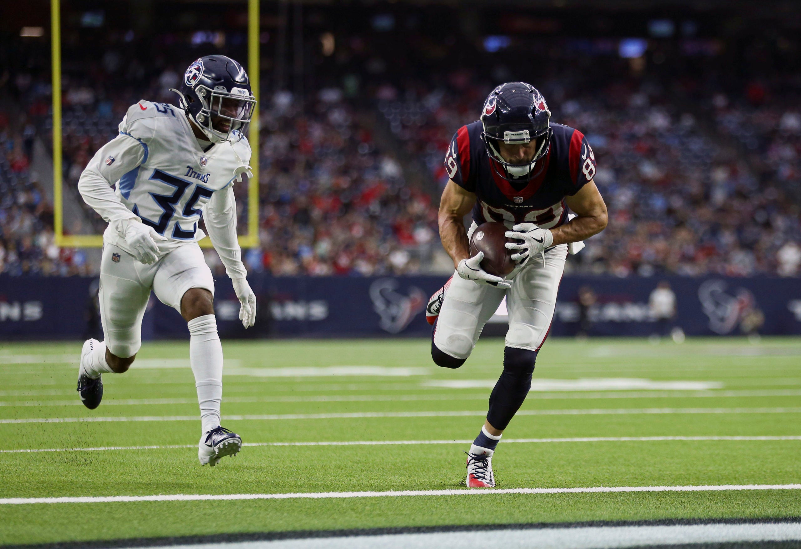 Tennessee Titans Chris Jackson injury injured reserve secondary knee foot surgery stats news NFL football draft contract