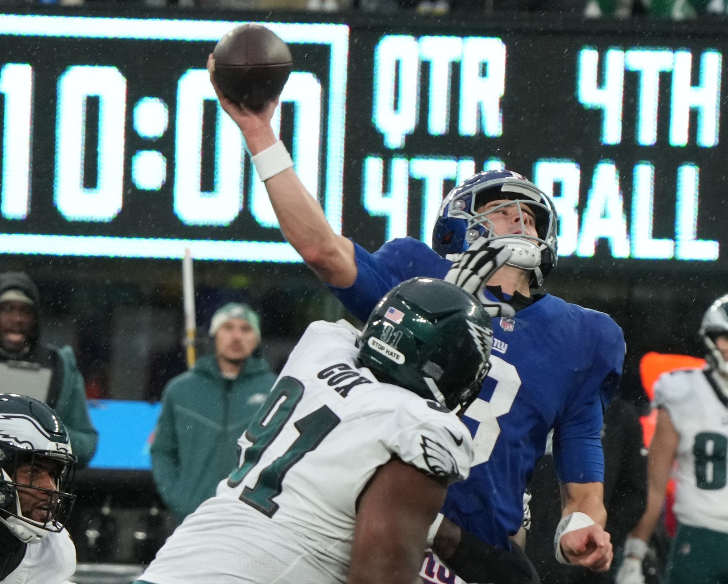 Eagles, Giants, Saints, Cox