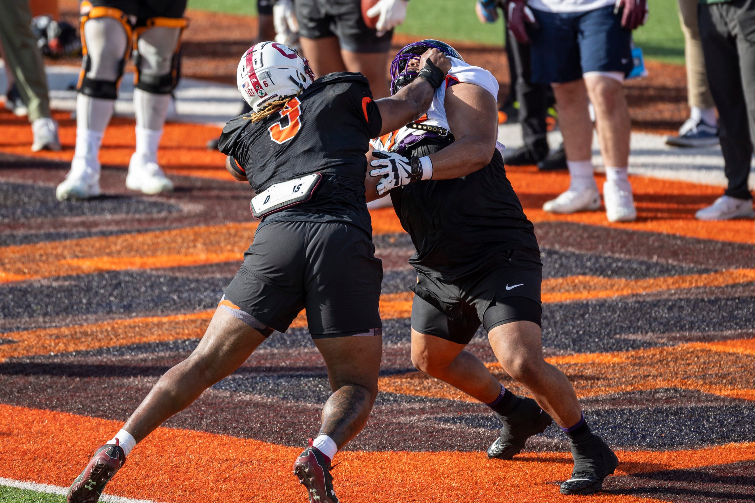 Chicago Bears top draft prospects rumors experts OL offensive line Ryan Poles free agent 2023 NFL football stats Steve Avila TCU news first round second round