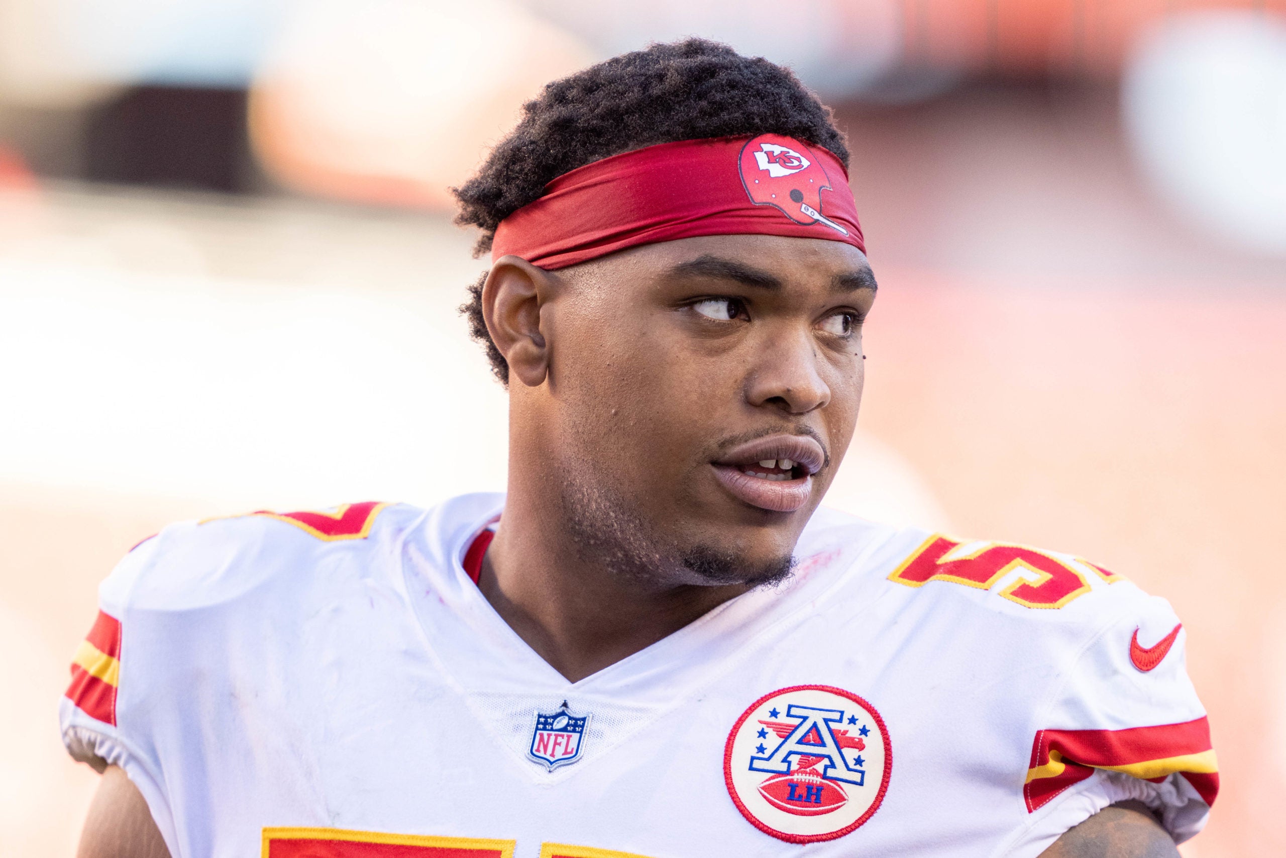 Kansas City Chiefs franchise tag Orlando Brown Jr. free agency 2023 offseason NFL football stats news