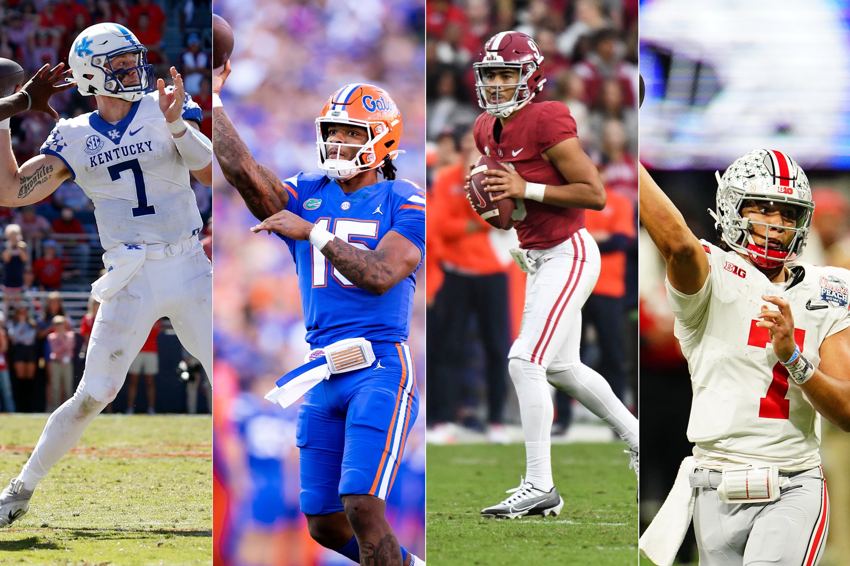 Will Levis, Anthony Richardson, Bryce Young, C.J. Stroud