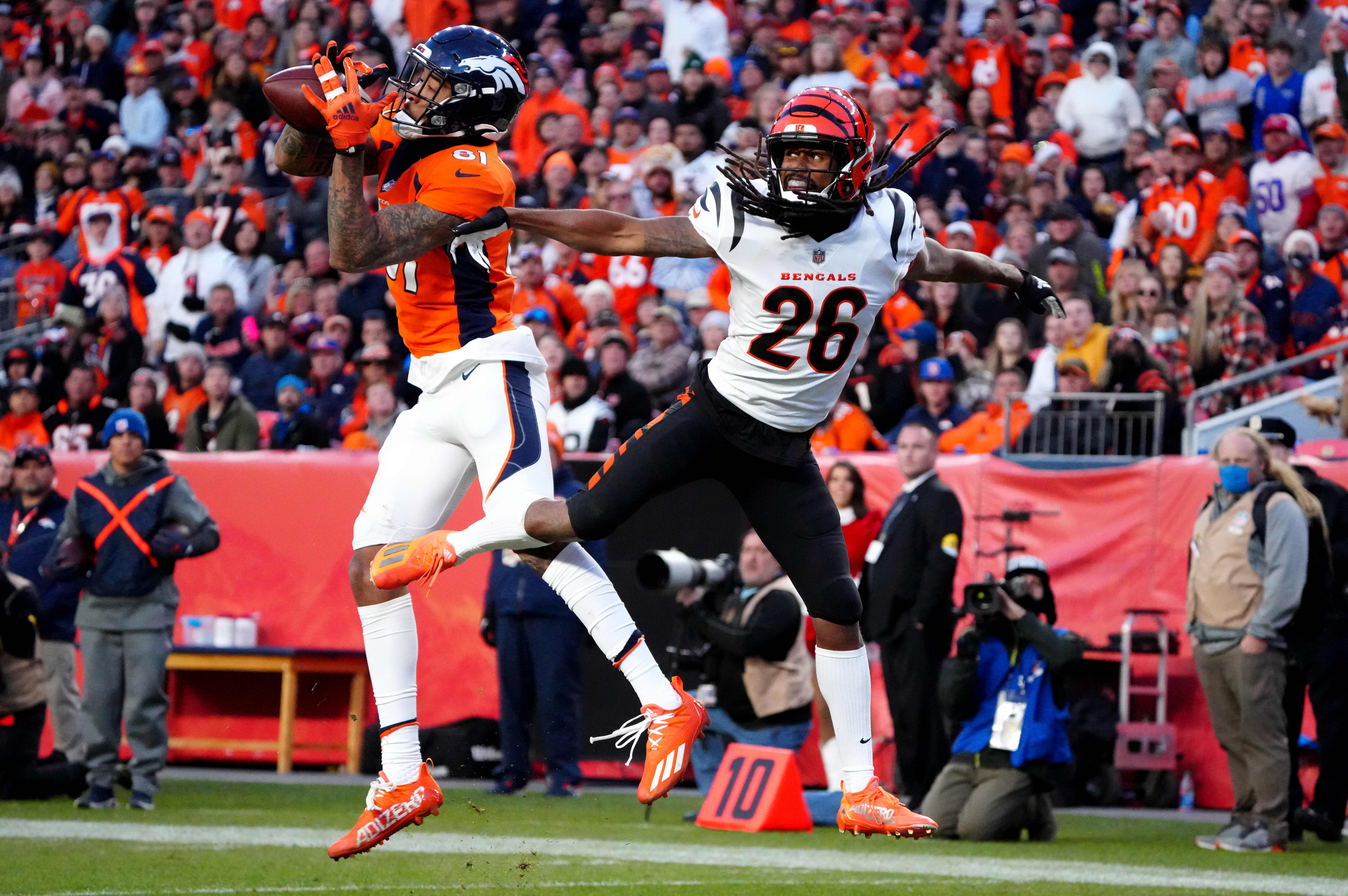 Denver Broncos Tim Patrick