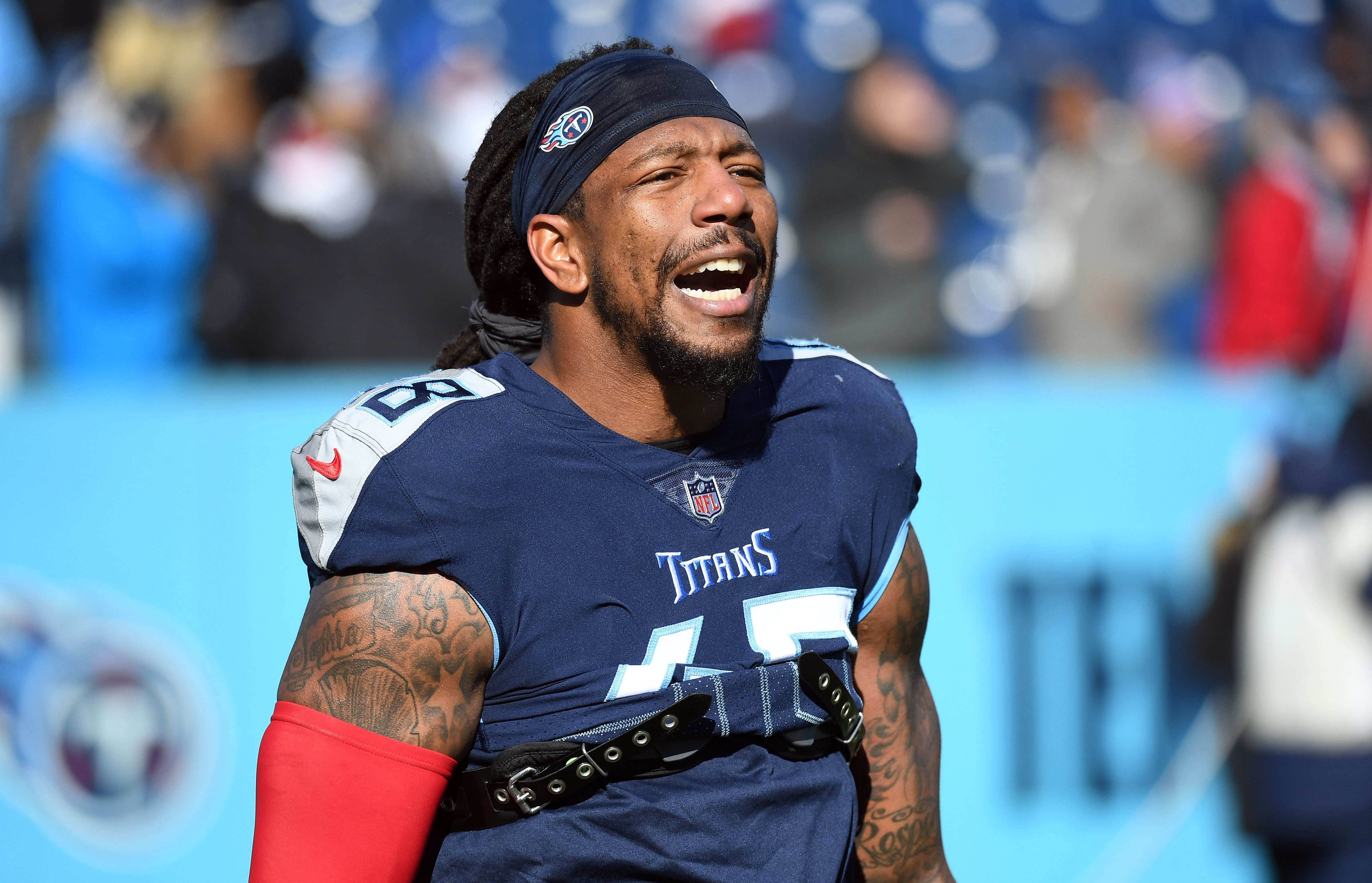 Tennessee Titans Bud Dupree released Adam Schefter ESPN NFL football stats news salary cap