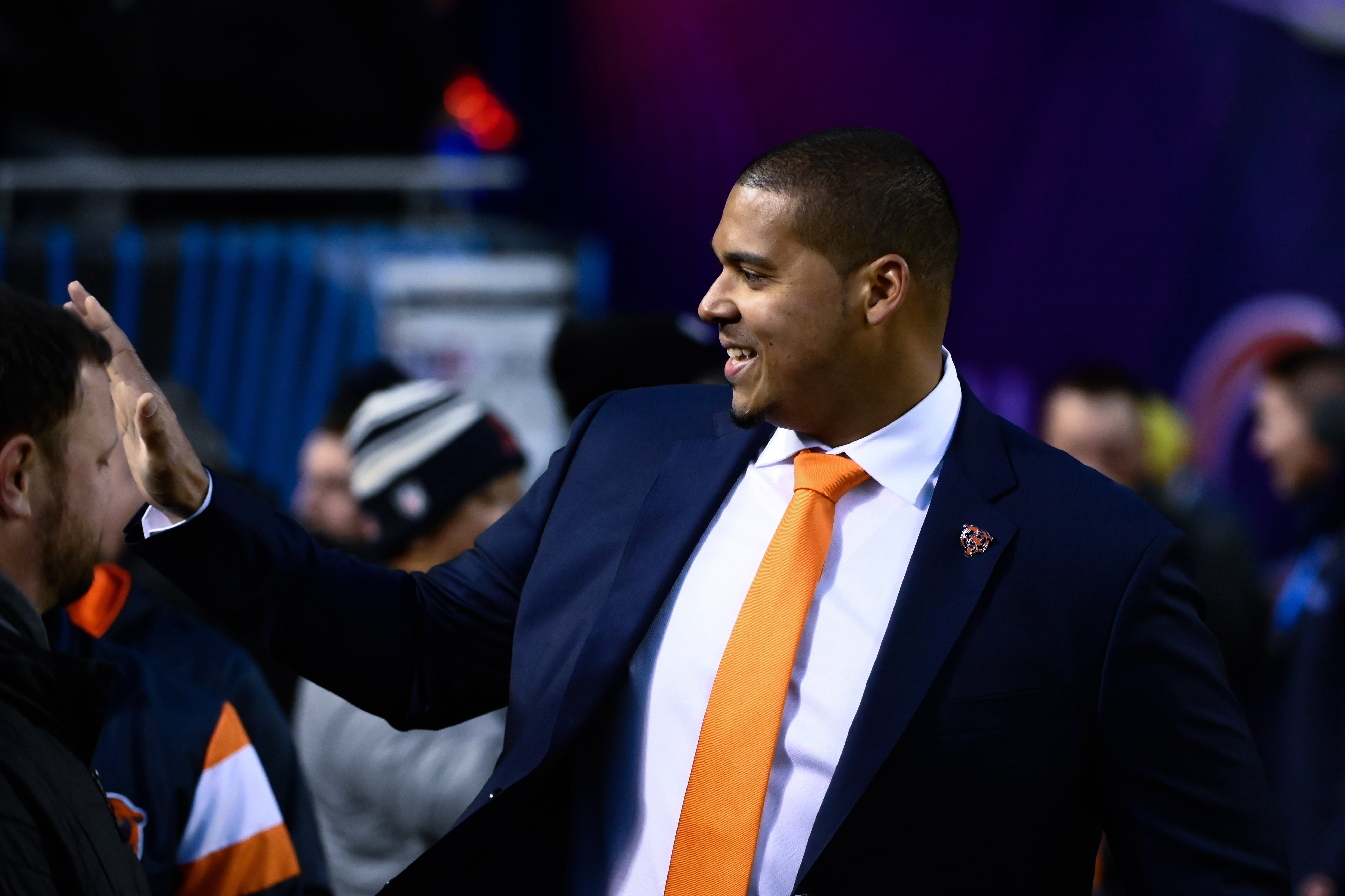 Chicago Bears general manager Ryan Poles.