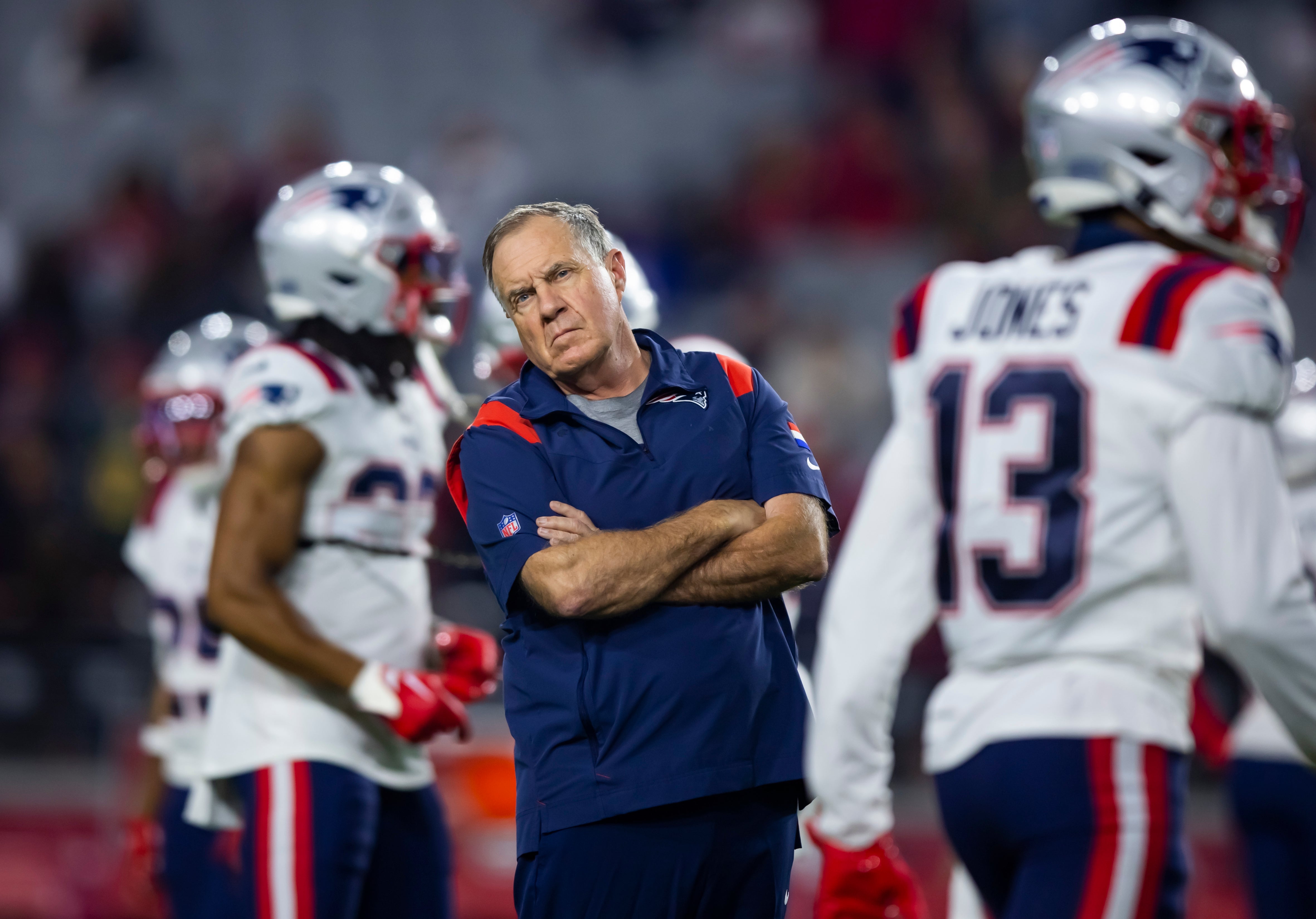 Patriots head coach Bill Belichick