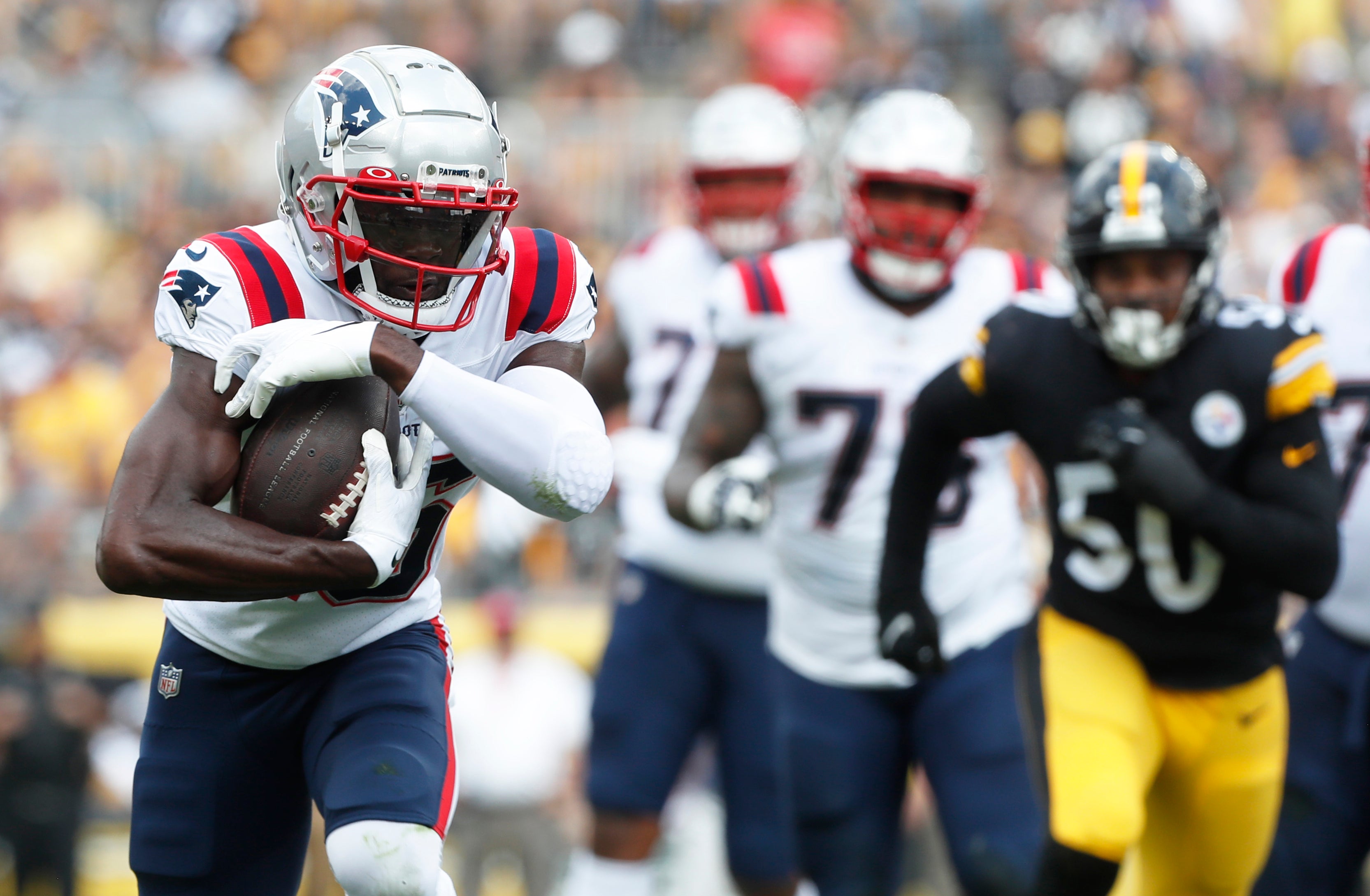 Nelson Agholor Ravens Patriots