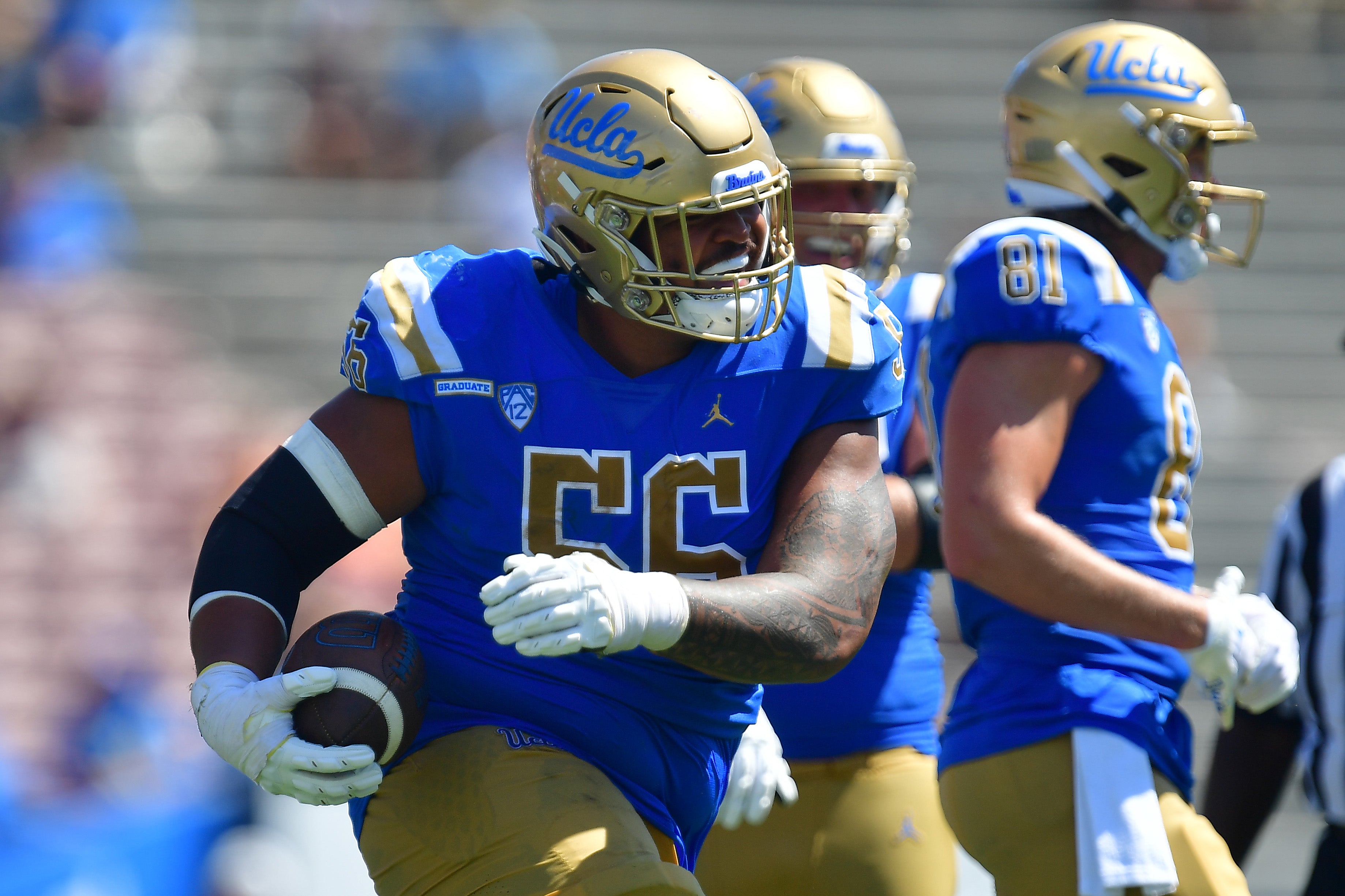 Detroit Lions pre-draft meeting offensive line LG Atonio Mafi UCLA NFL football stats news