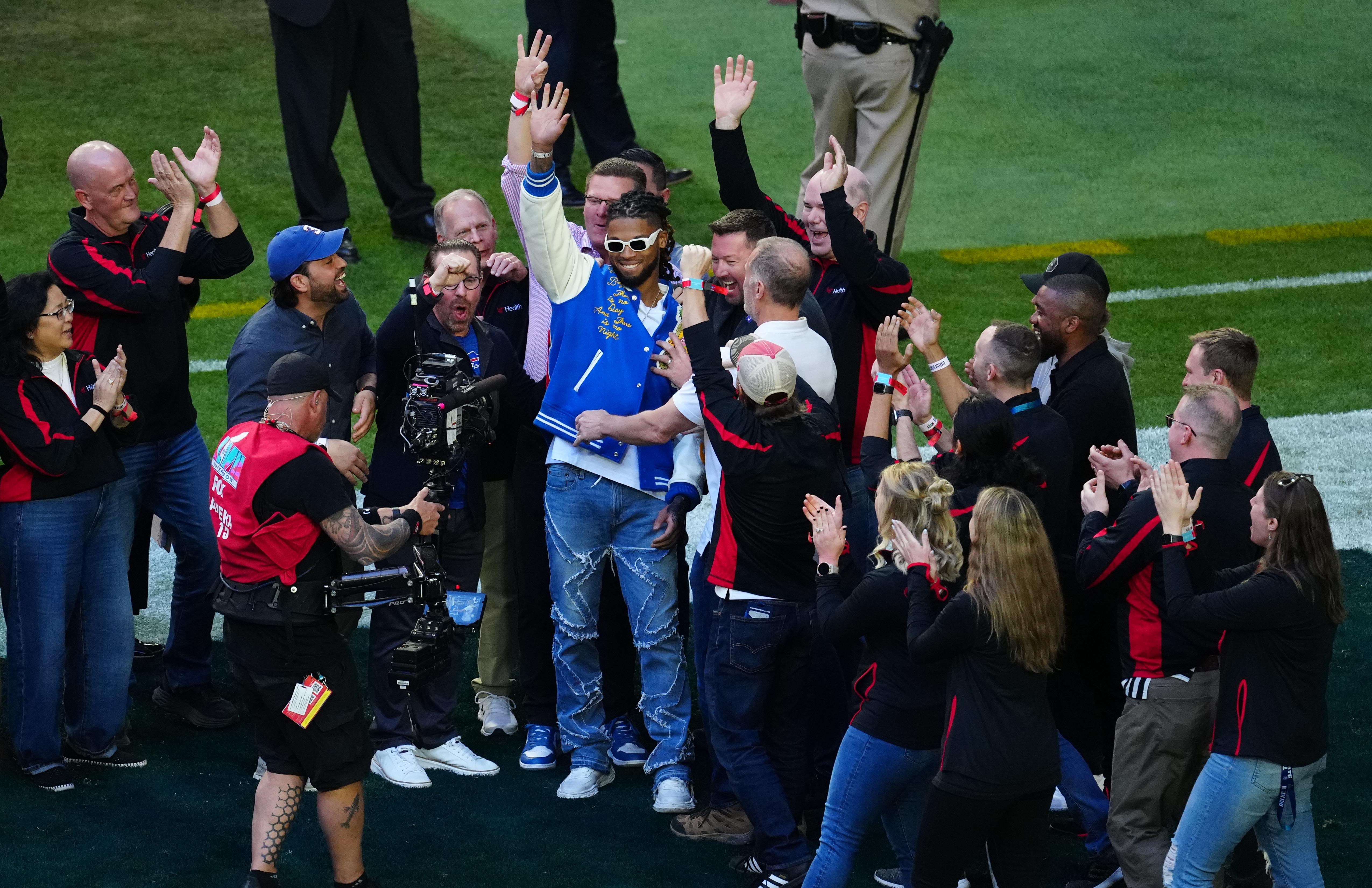 Buffalo Bills safety Damar Hamlin