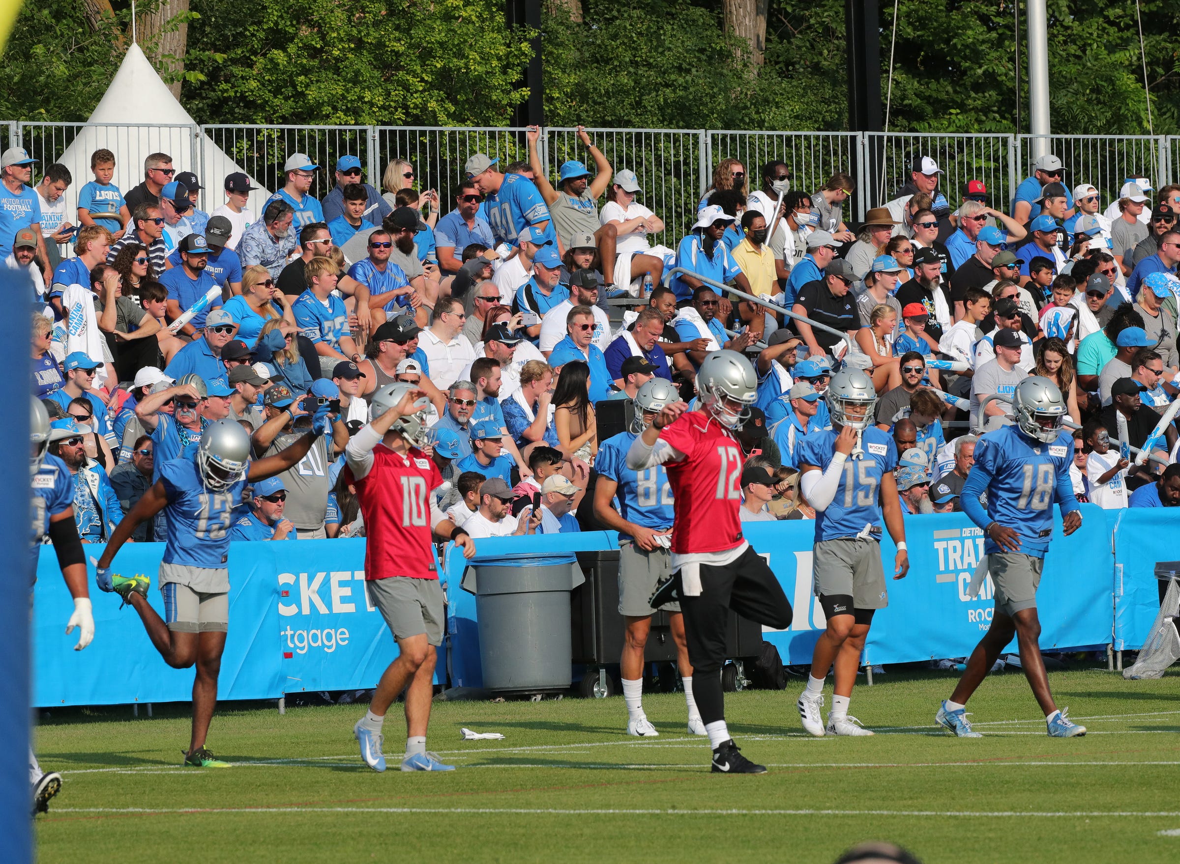 Detroit Lions training camp move facilities Allen Field owner Rod Wood fans NFL football stats news