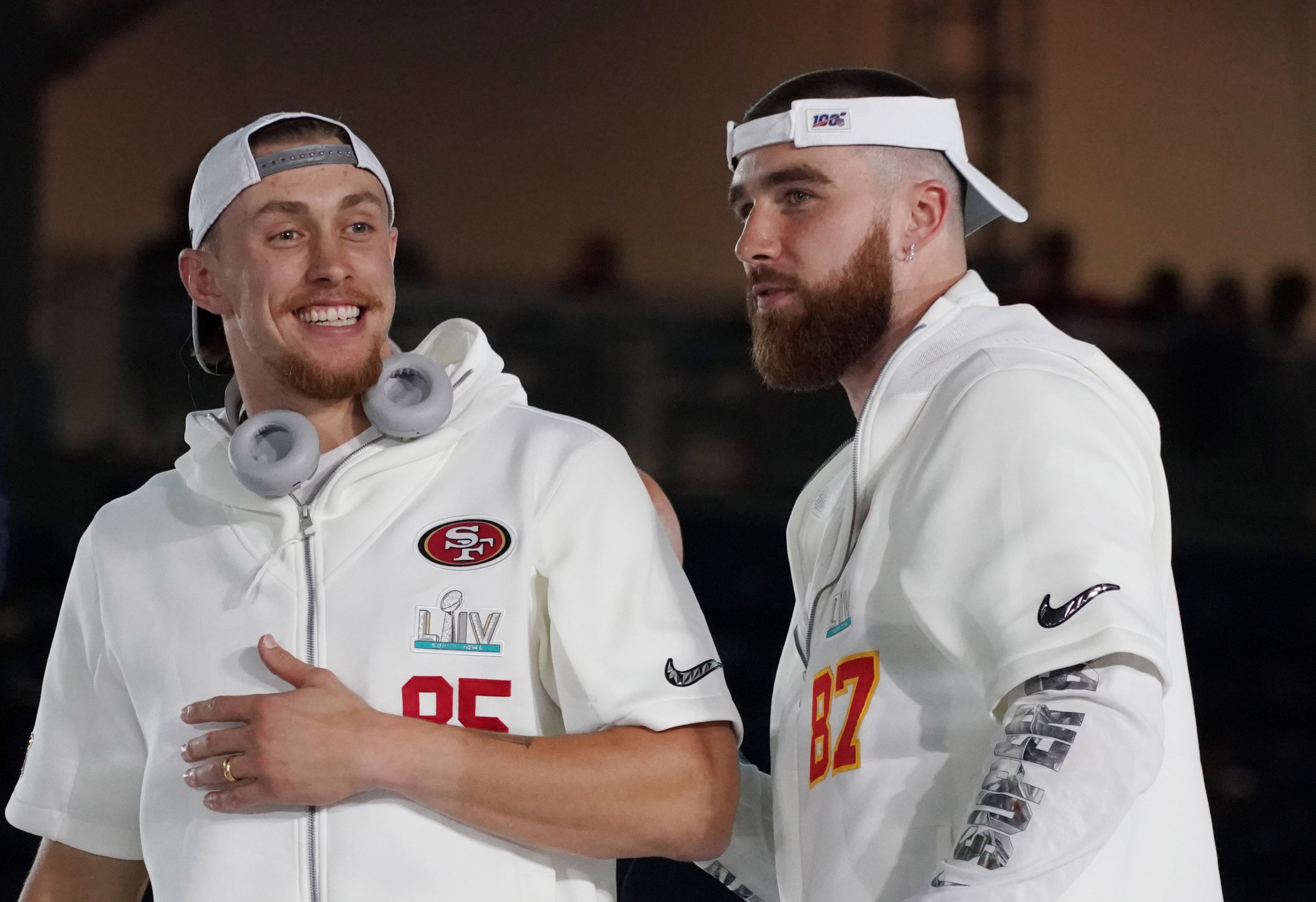 Kelce, Kittle, Chiefs, 49ers