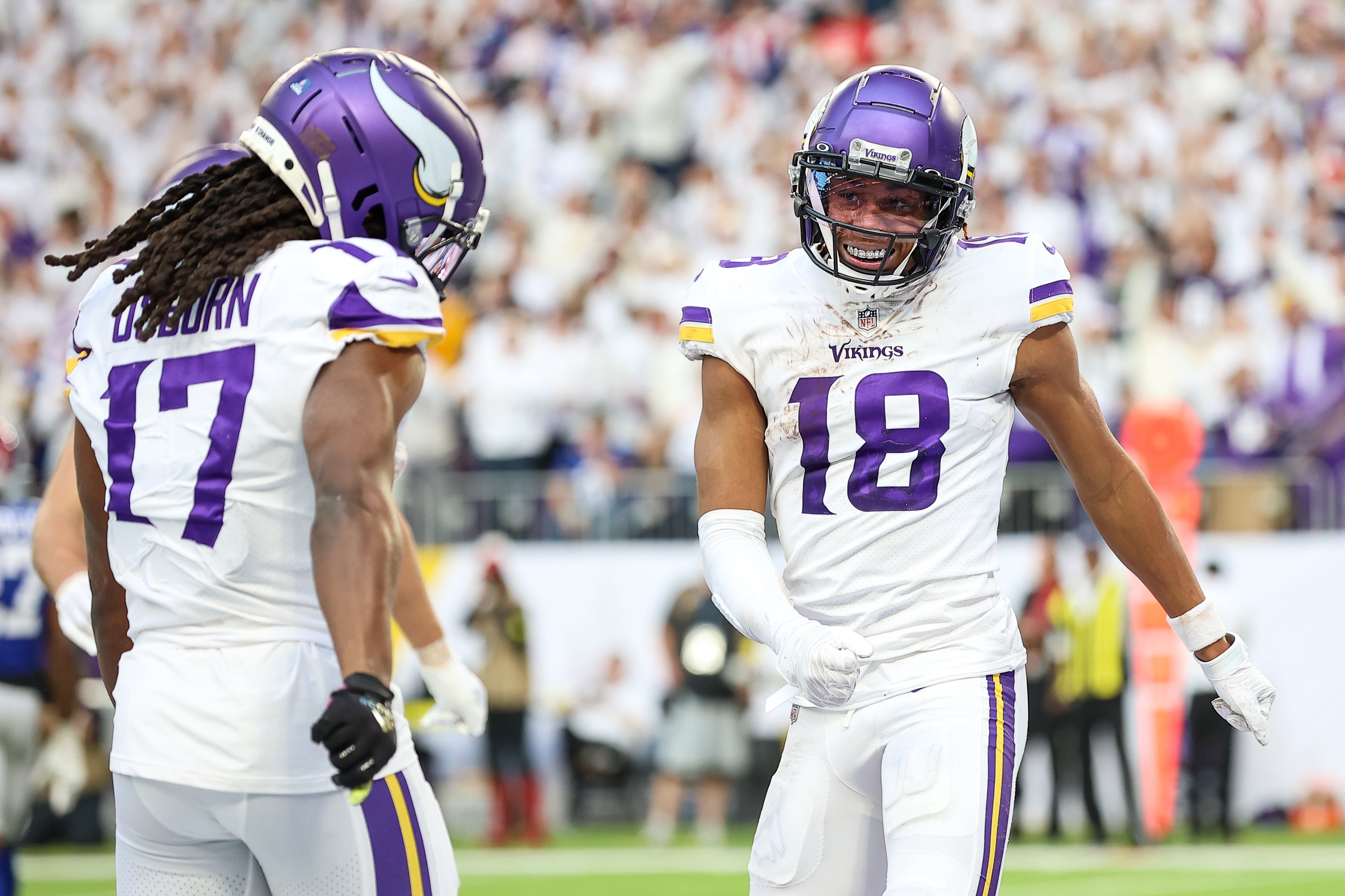 Minnesota Vikings Pro Football Focus PFF power rankings free agency draft NFL football stats news