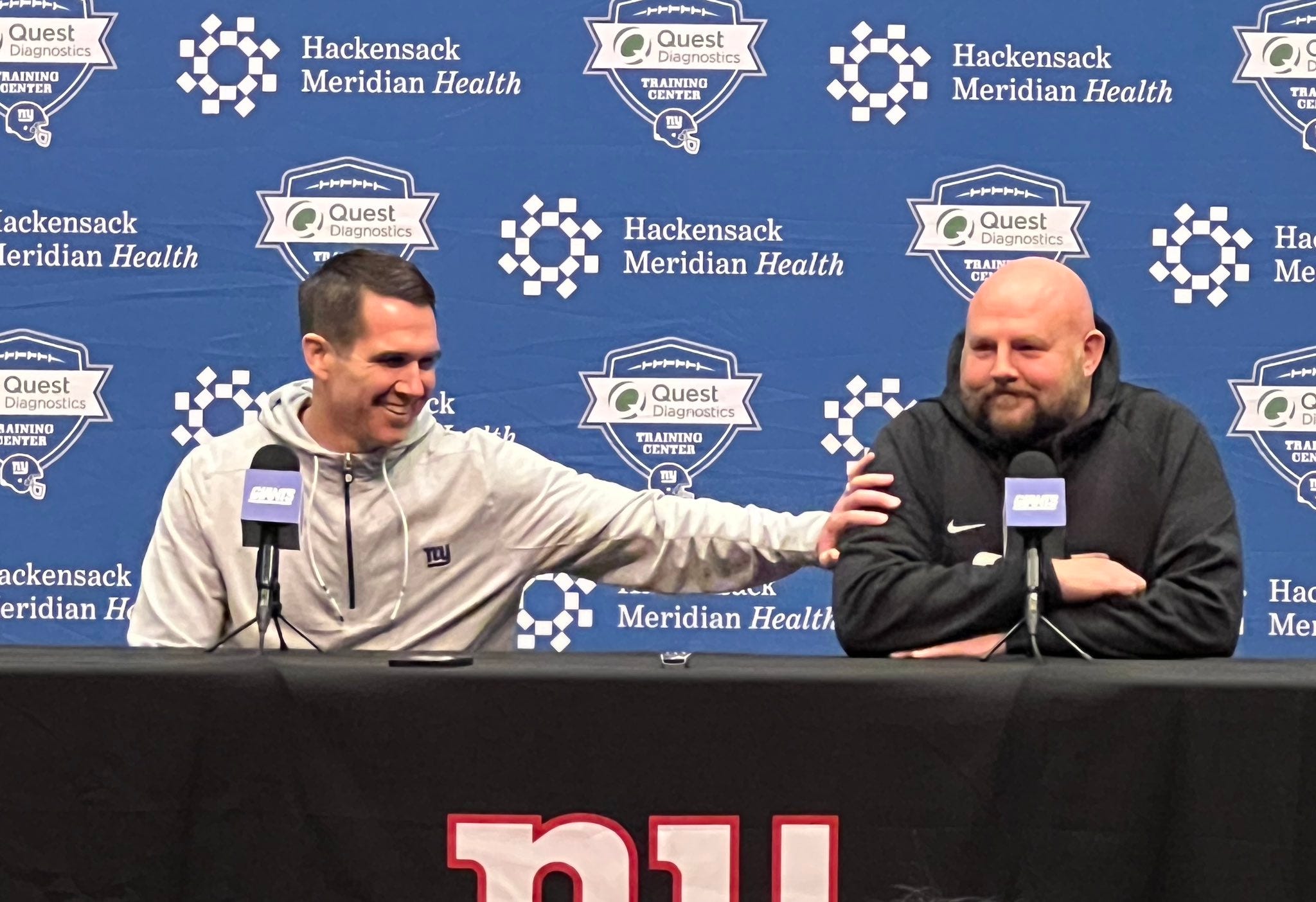 Joe Schoen and Brian Daboll
