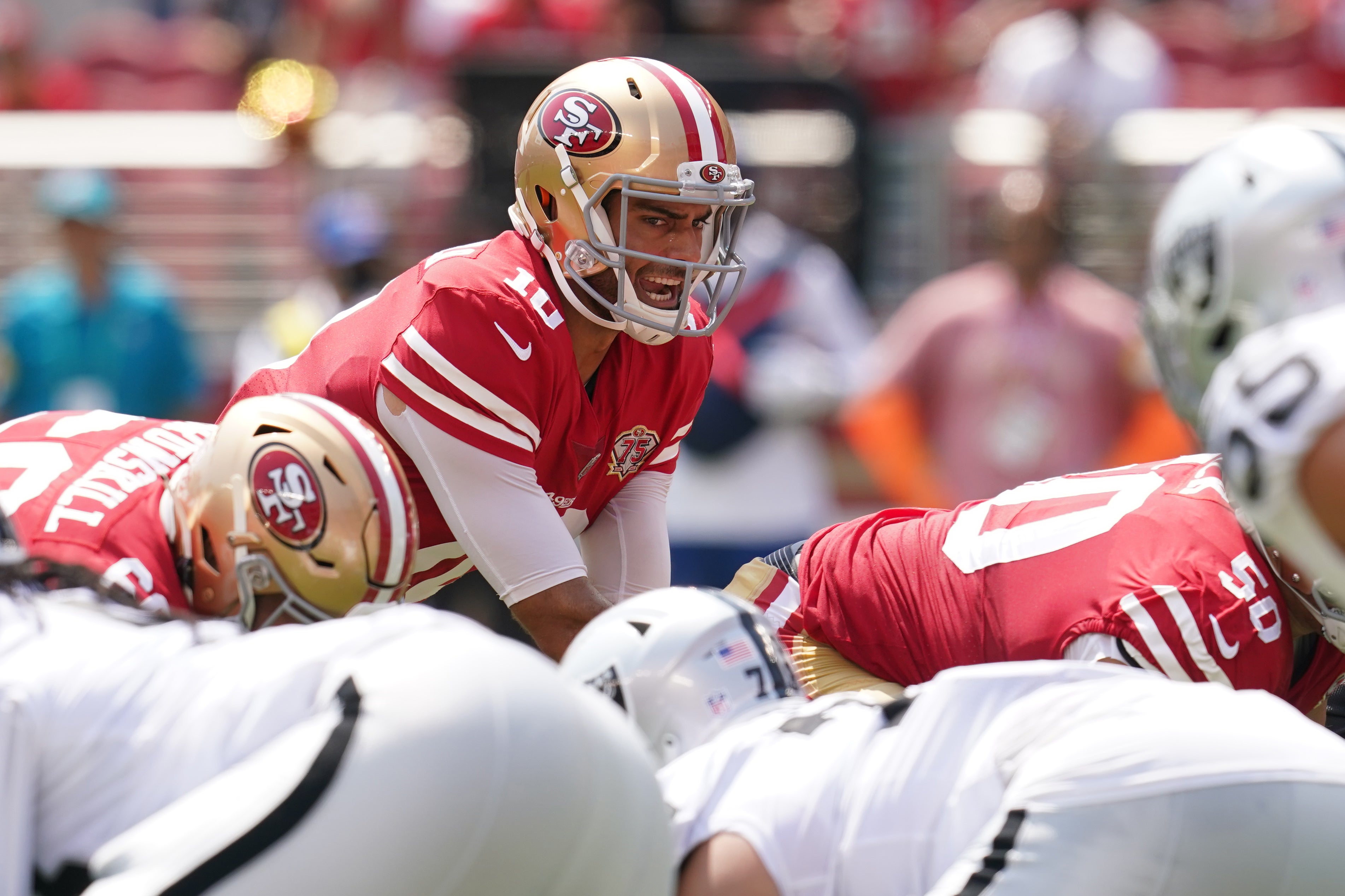 garoppolo, 49ers, raiders