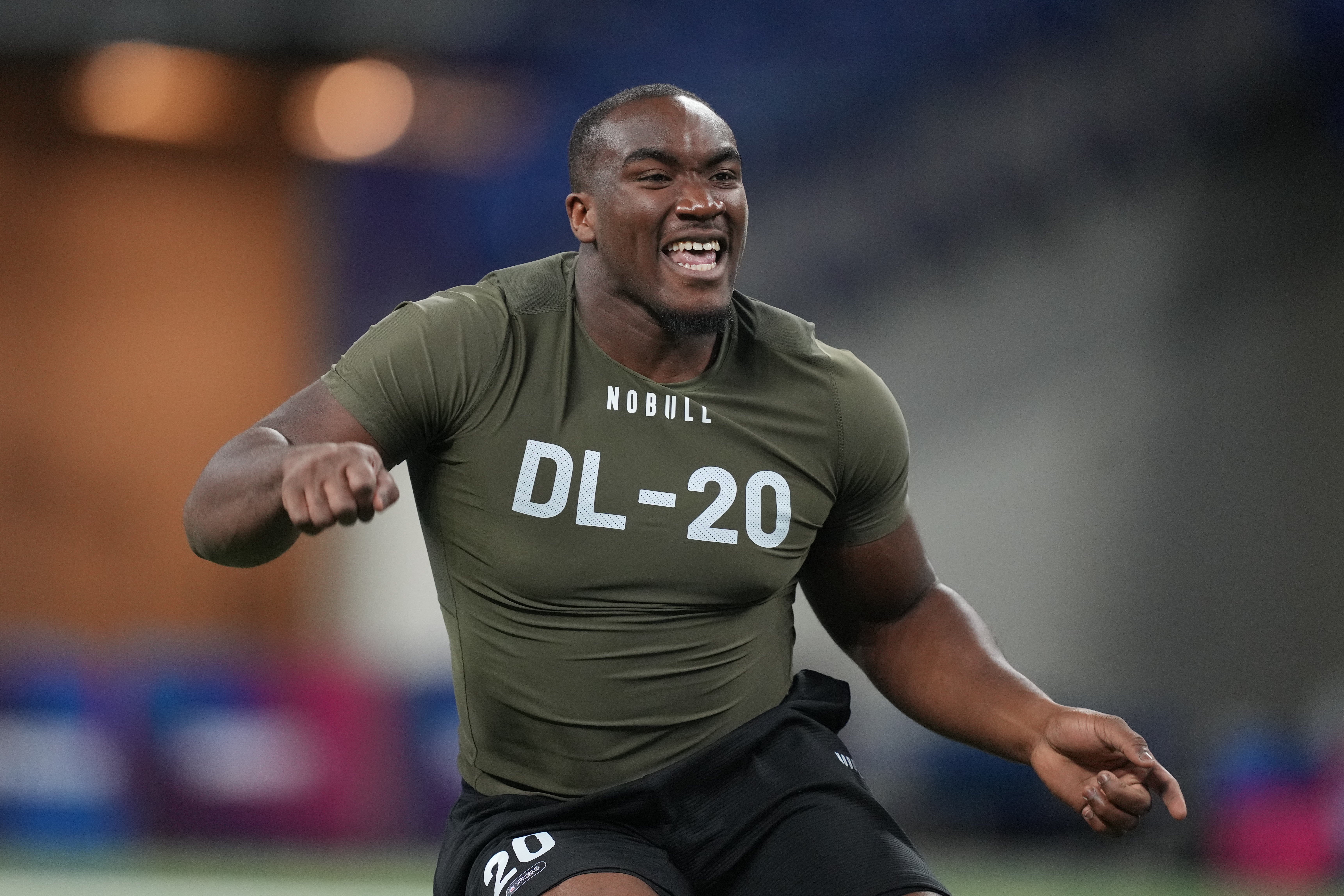 Detroit Lions Northwestern DT Adetomiwa Adebawore draft prospect combine NFL football stats news