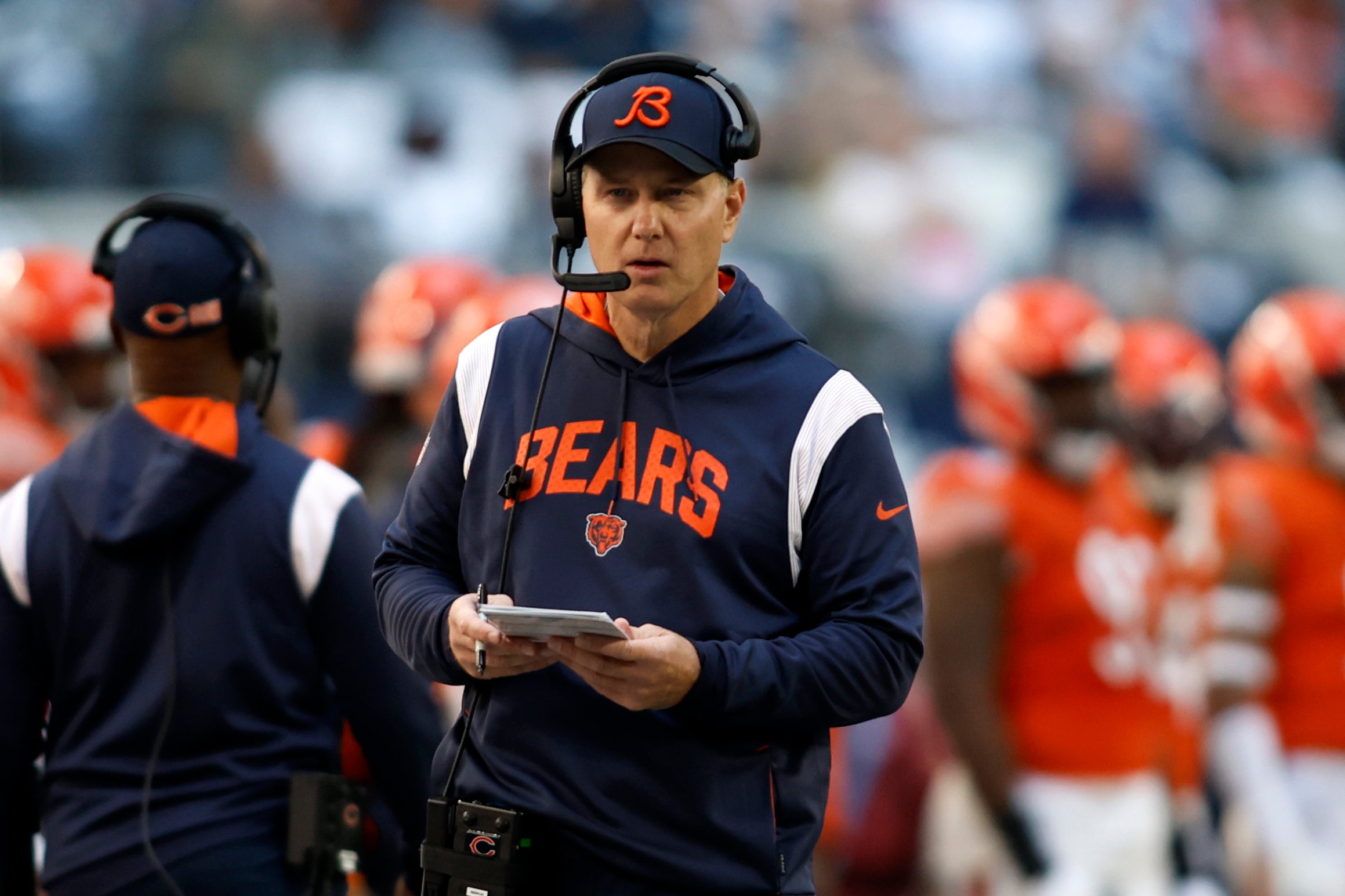 Chicago Bears coaching staff Matt Eberflus Kevin Koch Northwestern NFL football stats news