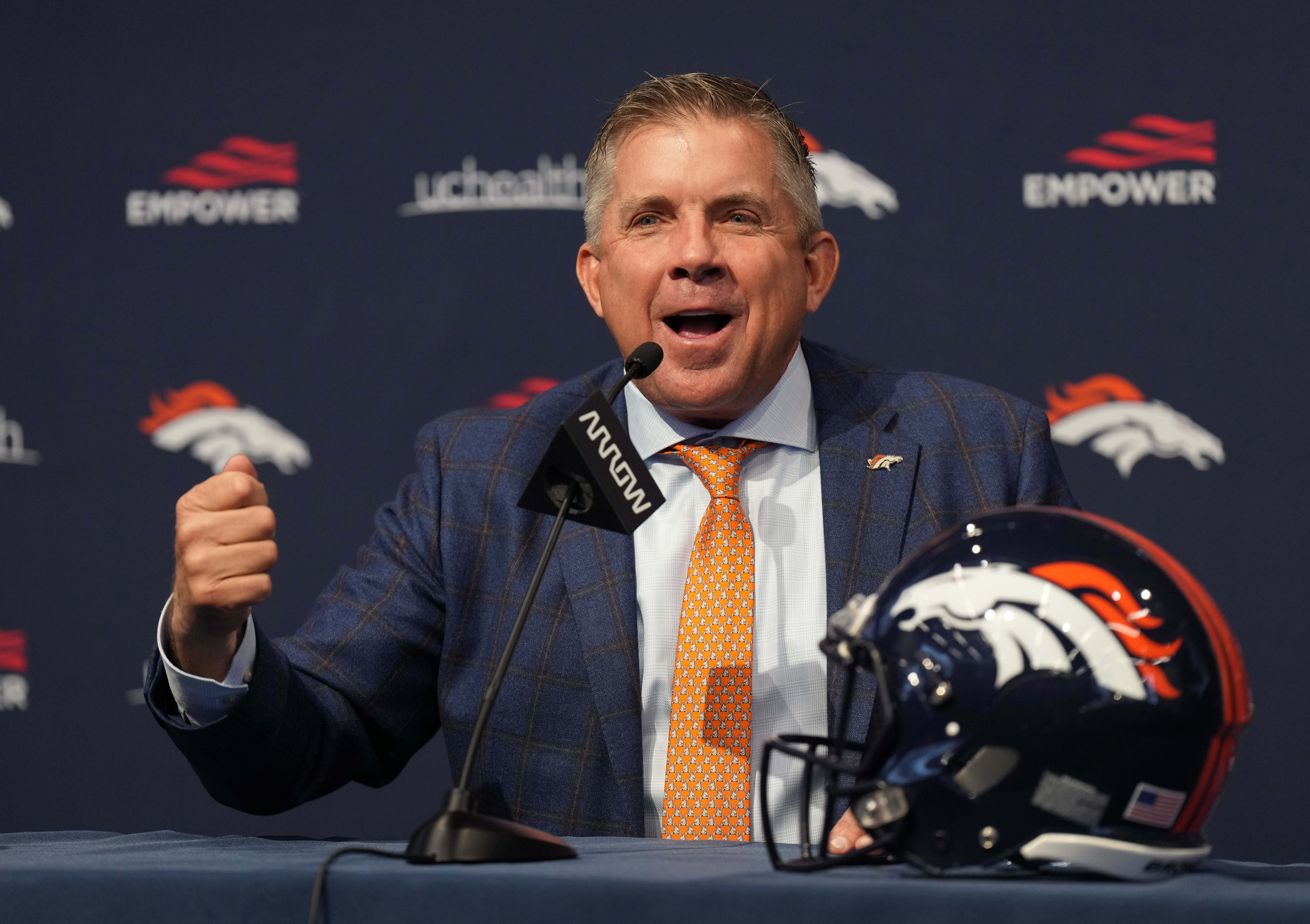 Denver Broncos Head Coach Sean Payton