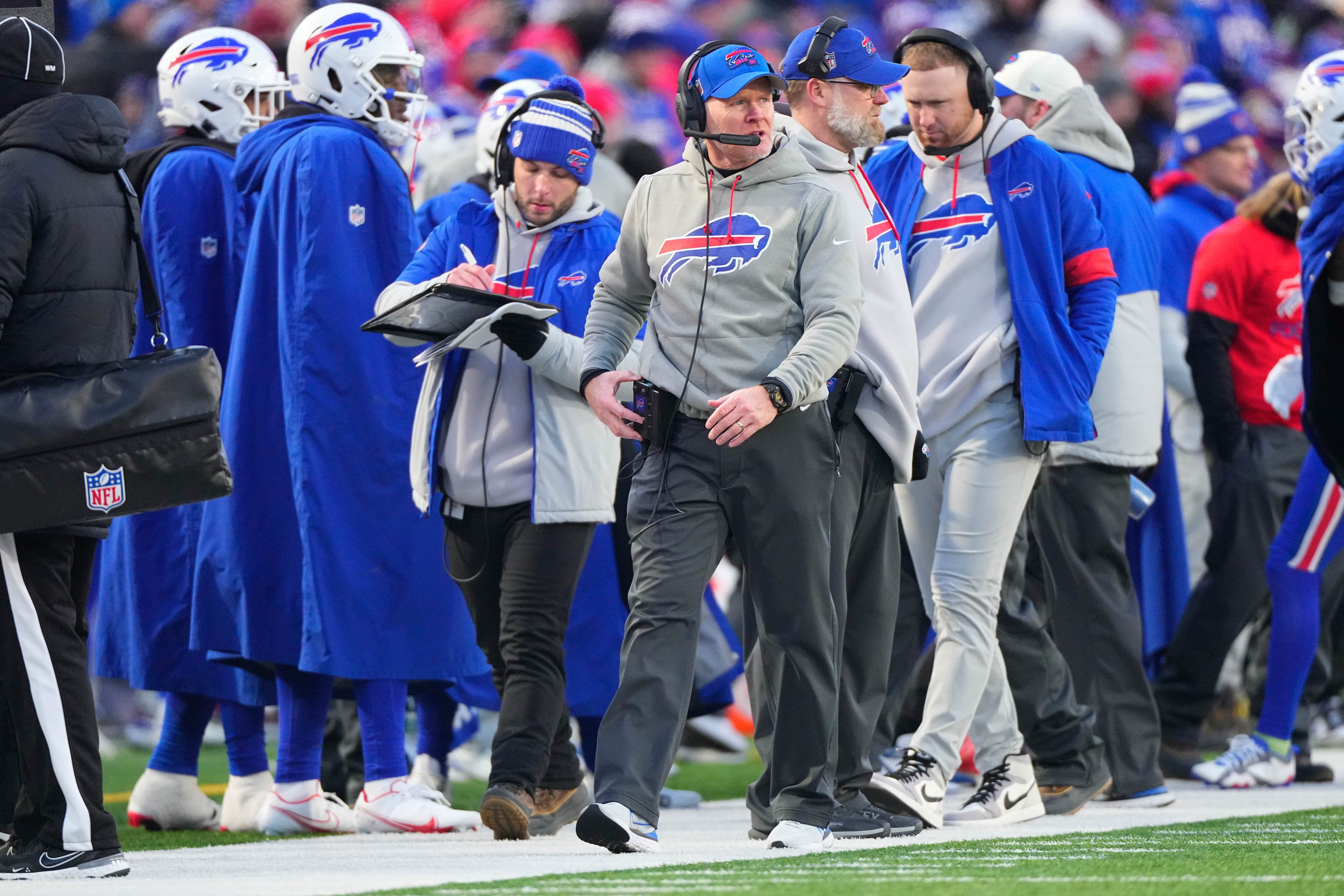 Buffalo Bills head coach Sean McDermott