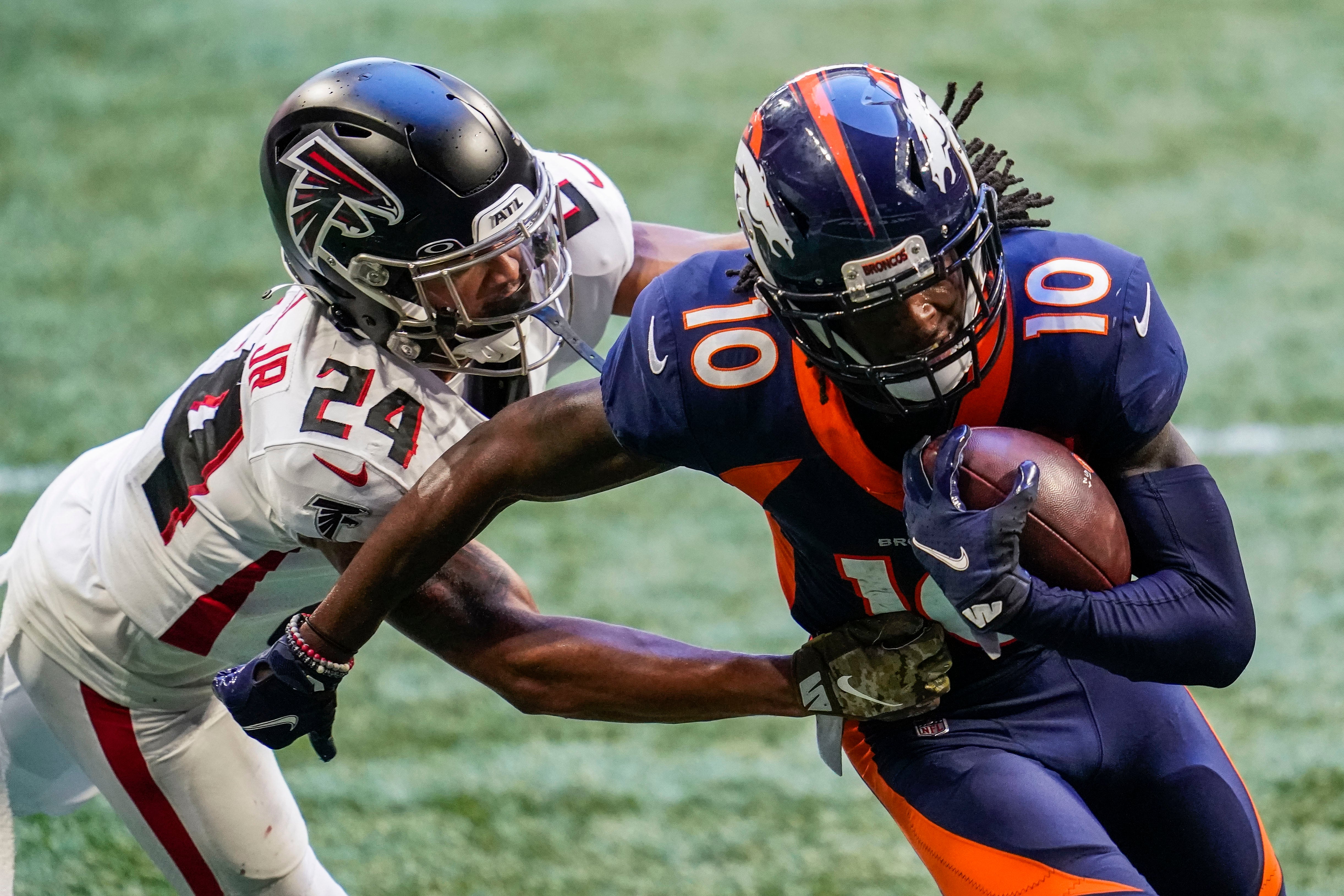 broncos, falcons, jeudy, terrell