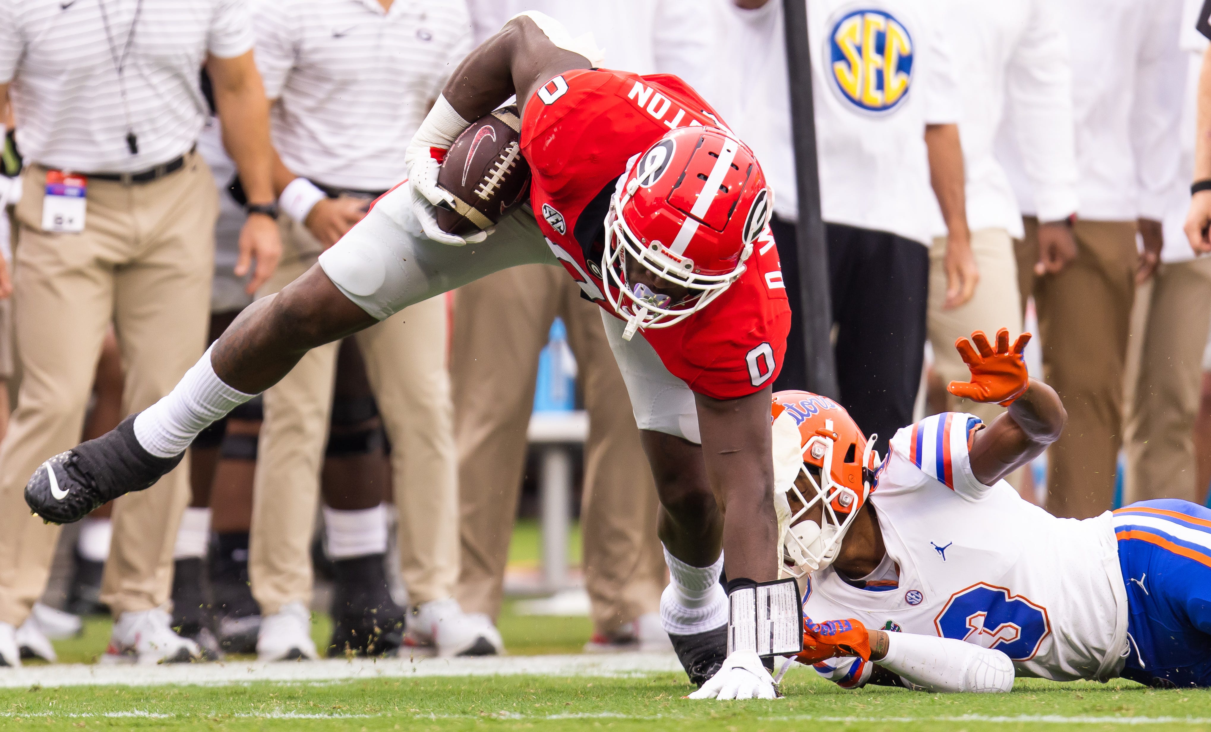 Darnell Washington Patriots mock draft