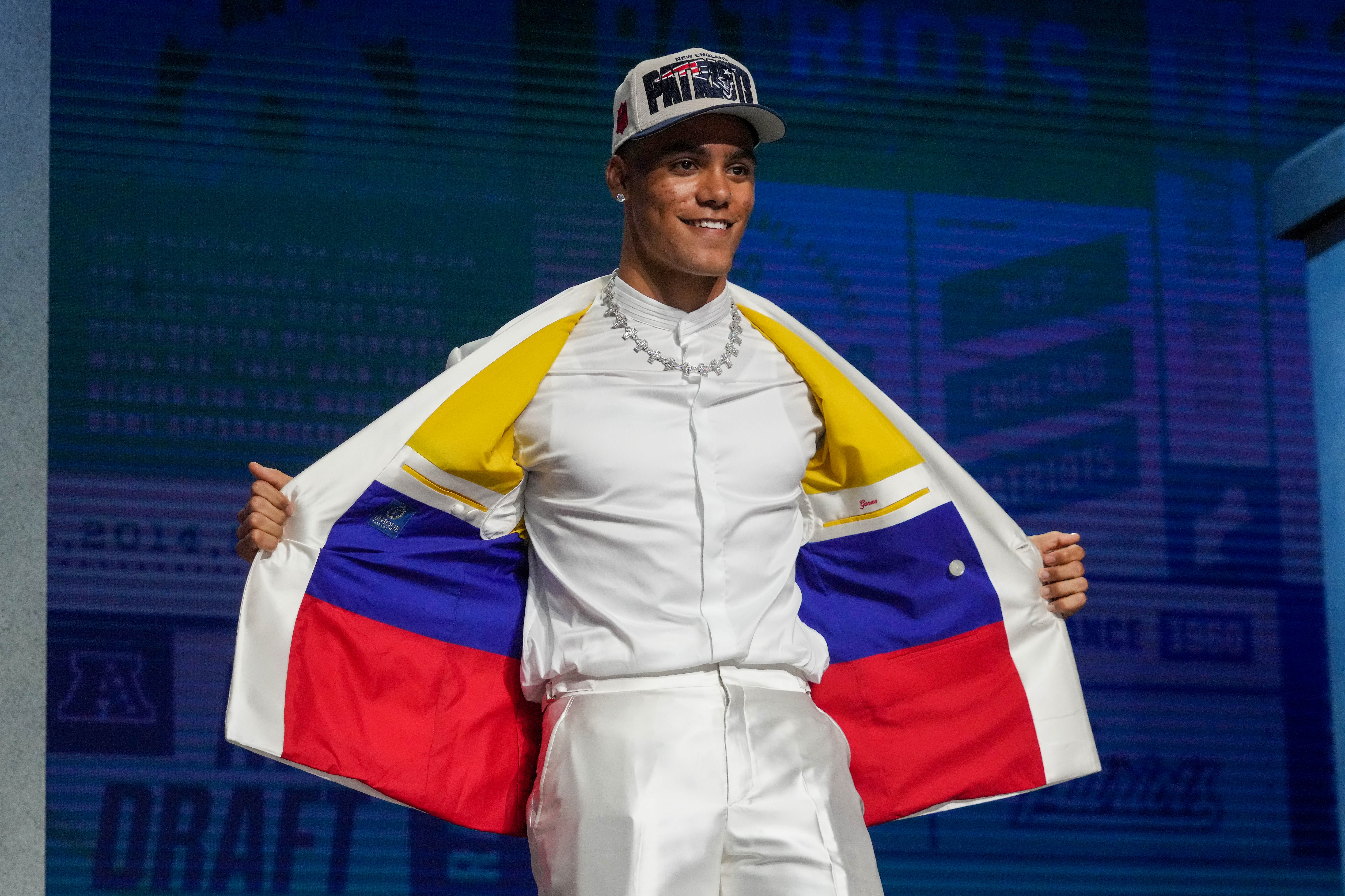 Christian Gonzalez Patriots nfl draft 2023