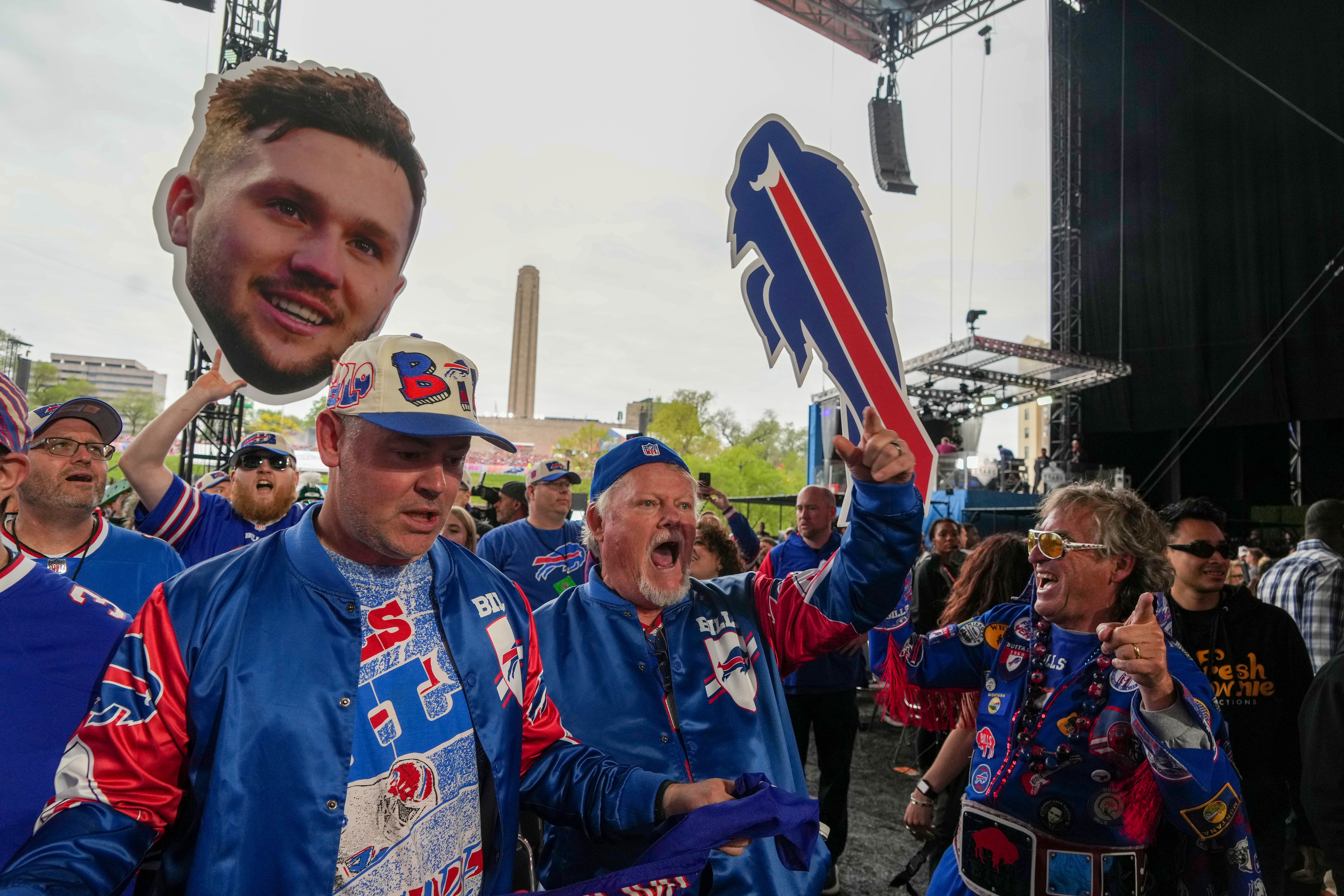 Bills Mafia at the 2023 NFL Draft