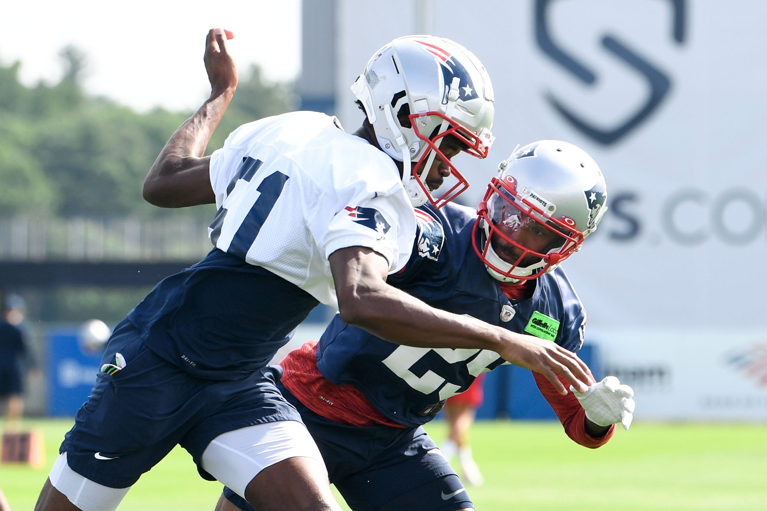 Tyquan Thornton Patriots wide receiver rookie numbers