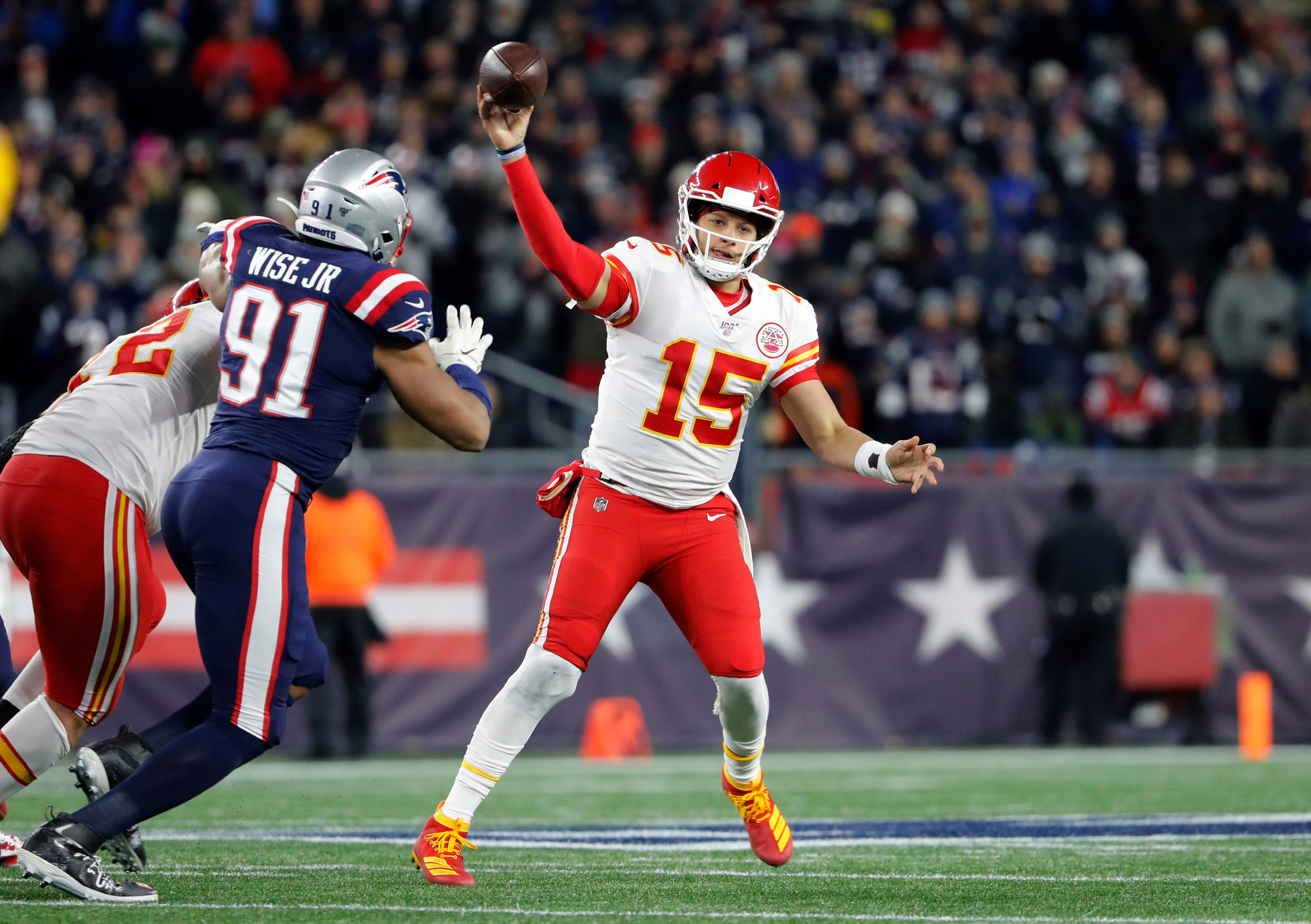 Patriots 2023 NFL Schedule Chiefs