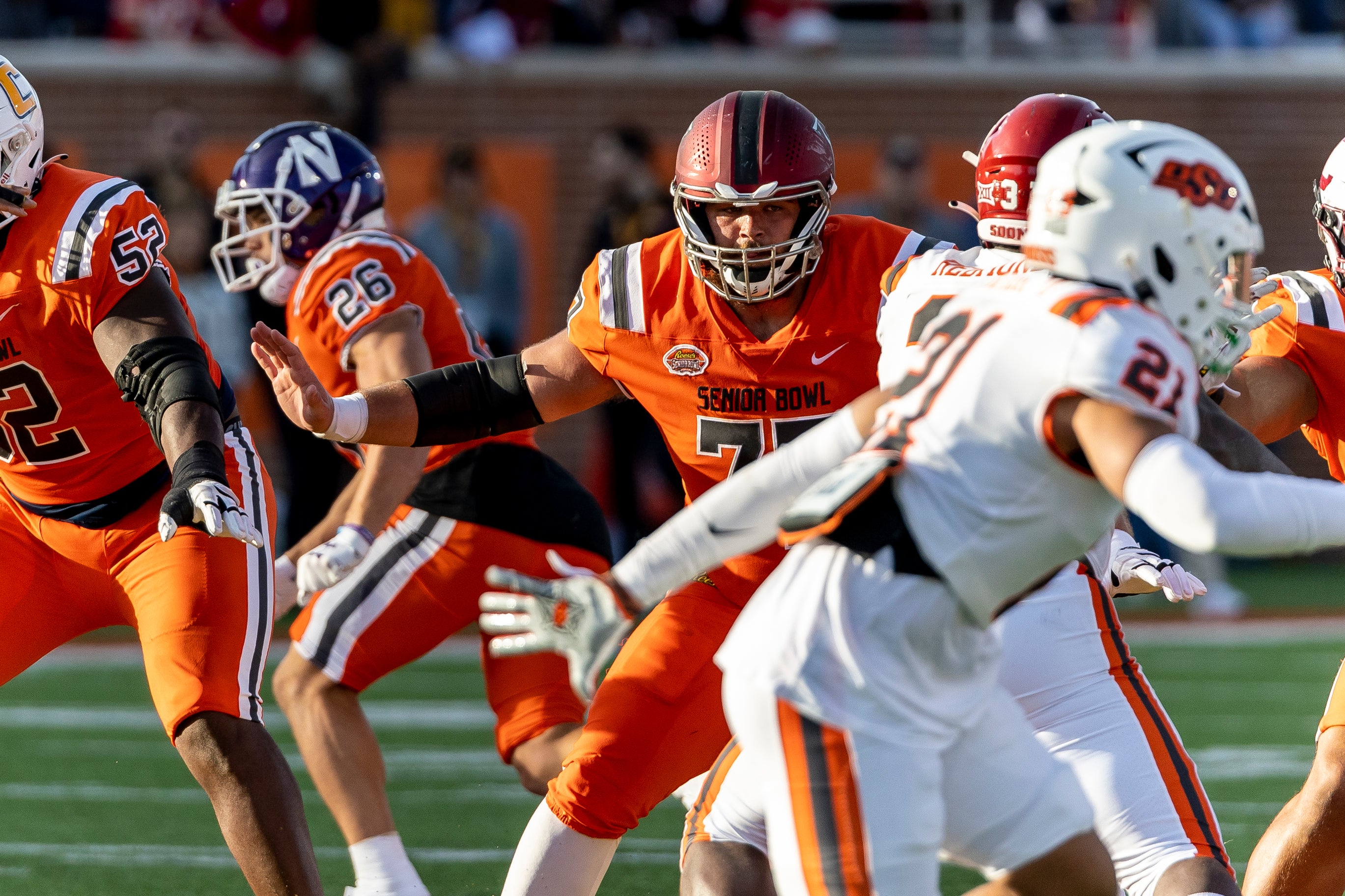 Patriots 2023 NFL Draft Senior Bowl Jake Andrews