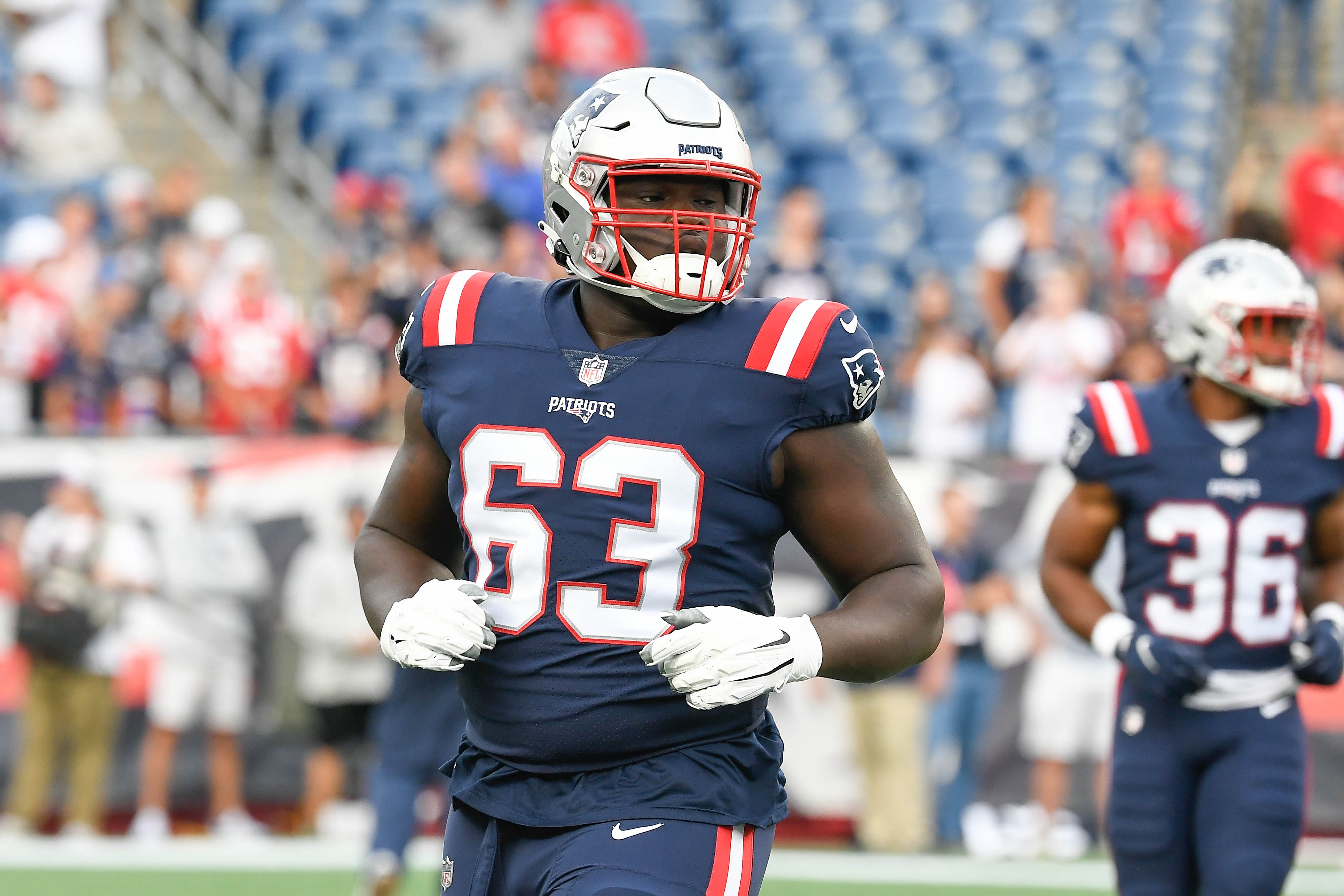 Chasen Hines Patriots 2022 NFL Draft