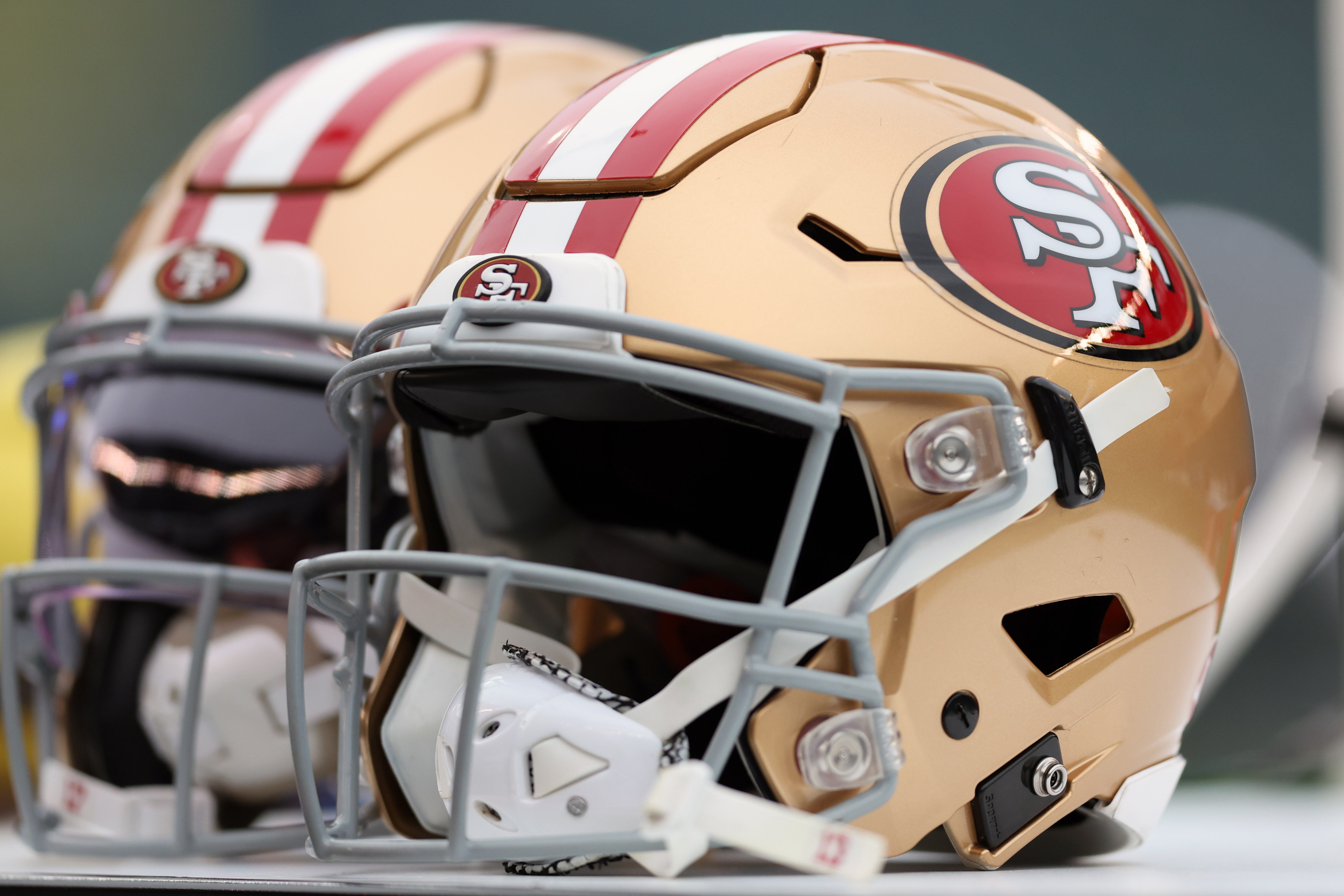 San Francisco 49ers helmet